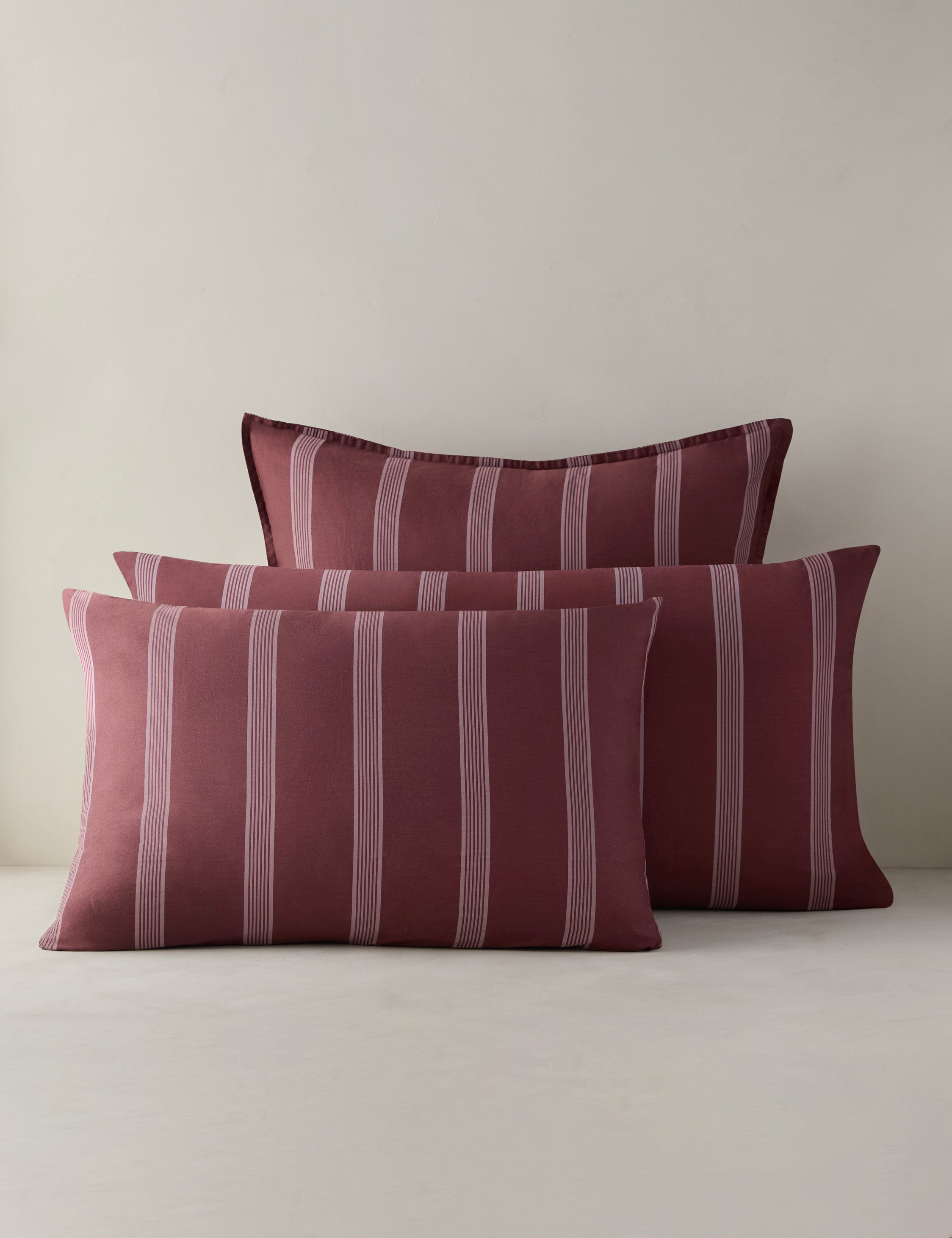 Lulu and Georgia Hemsley Striped Cotton Sateen Sham