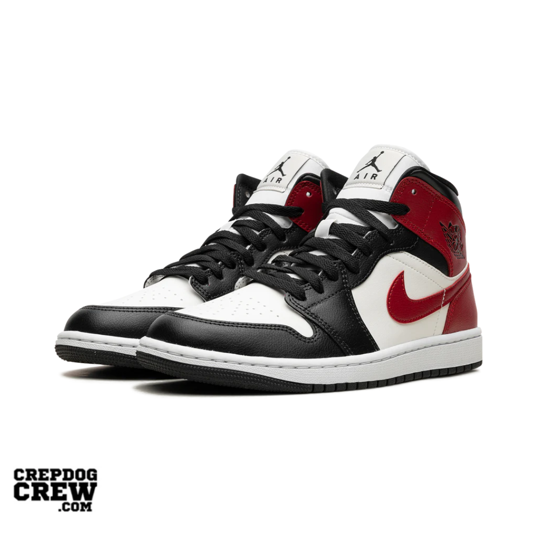 Nike Air Jordan Jordan 1 Mid Gym Red Off Noir (W) - view 2