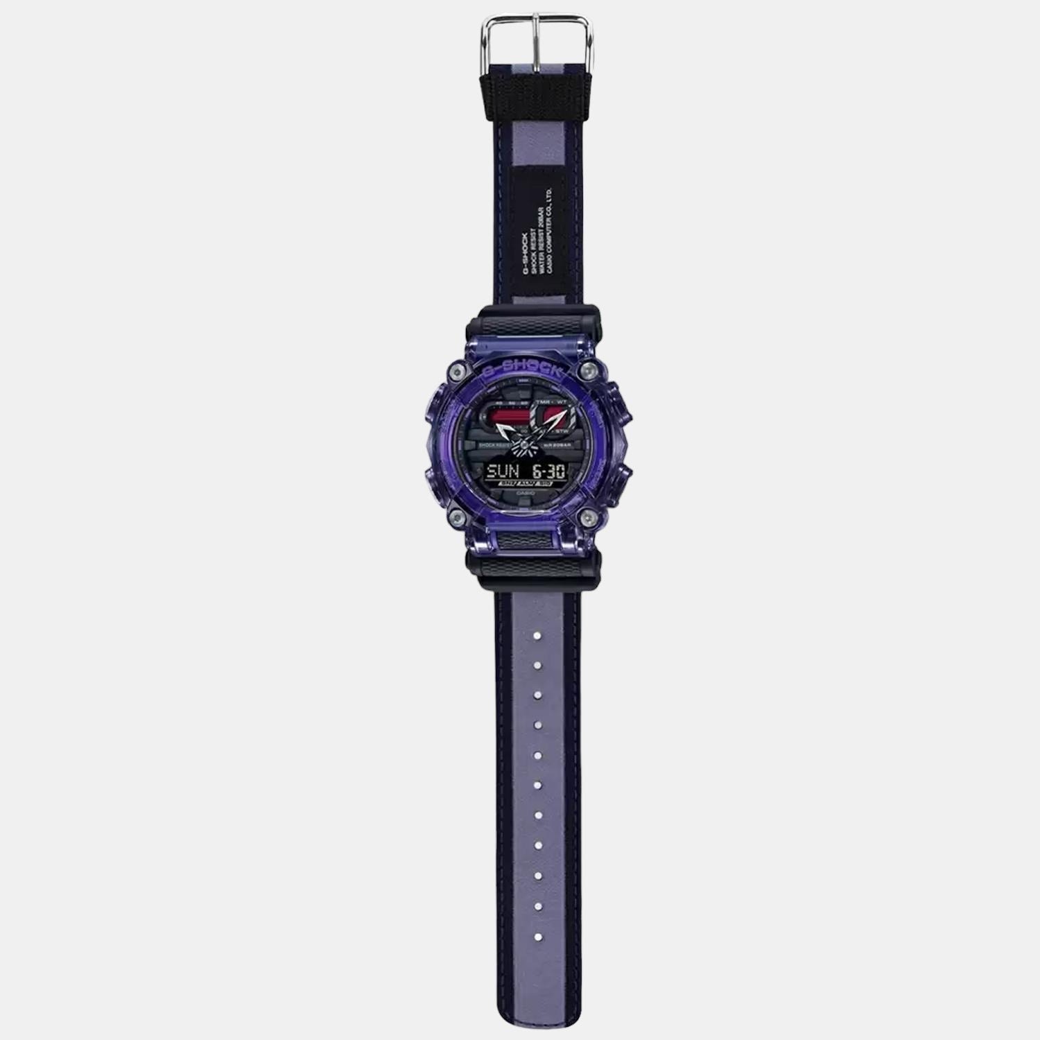 Casio G-Shock Men Quartz Black Dial Analog-Digital Resin Watch G1168 - view 5
