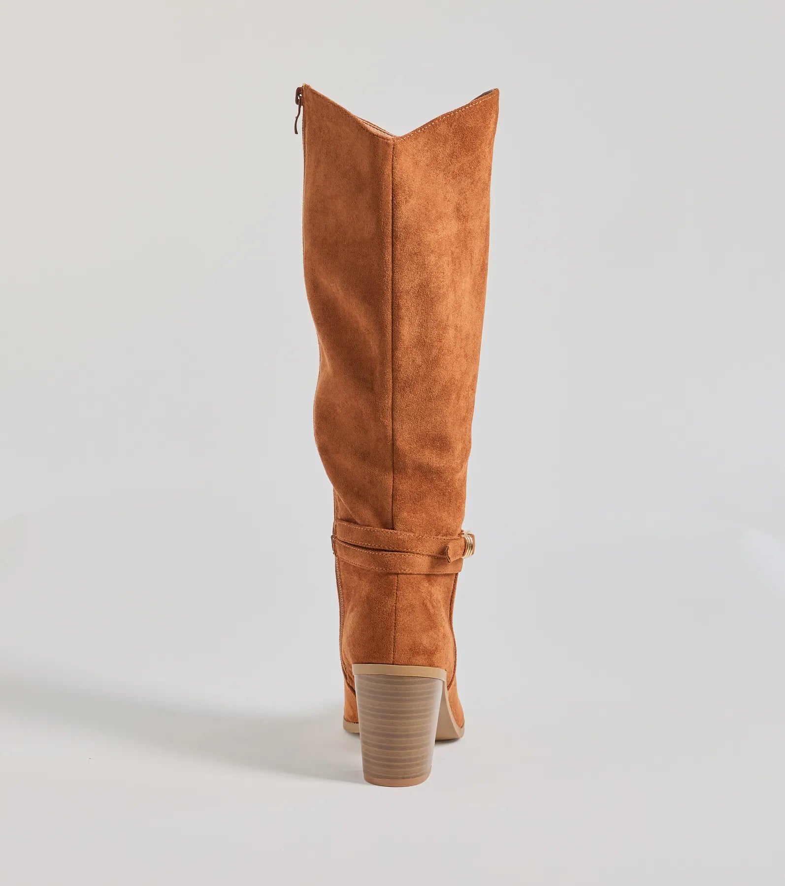 Windsor Fab Slay Buckle Strap Under-The-Knee Boots - view 8