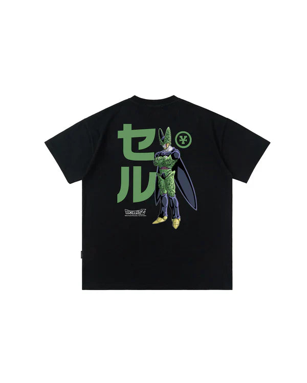 Sneaker Cafe Mumbai DRAGONBALL Z Perfect Cell T-Shirt - Black