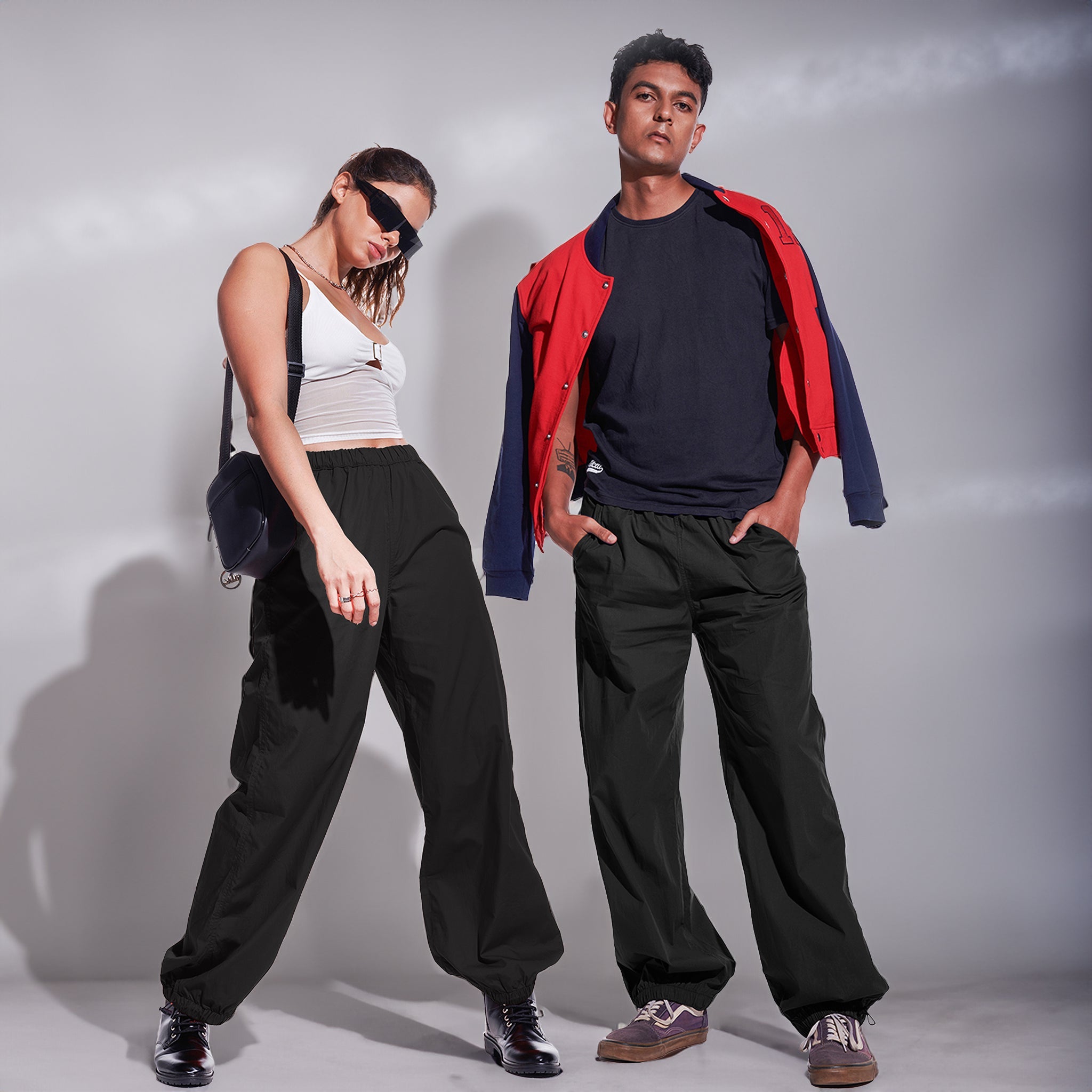 Normcore Parachute Pants - Unisex