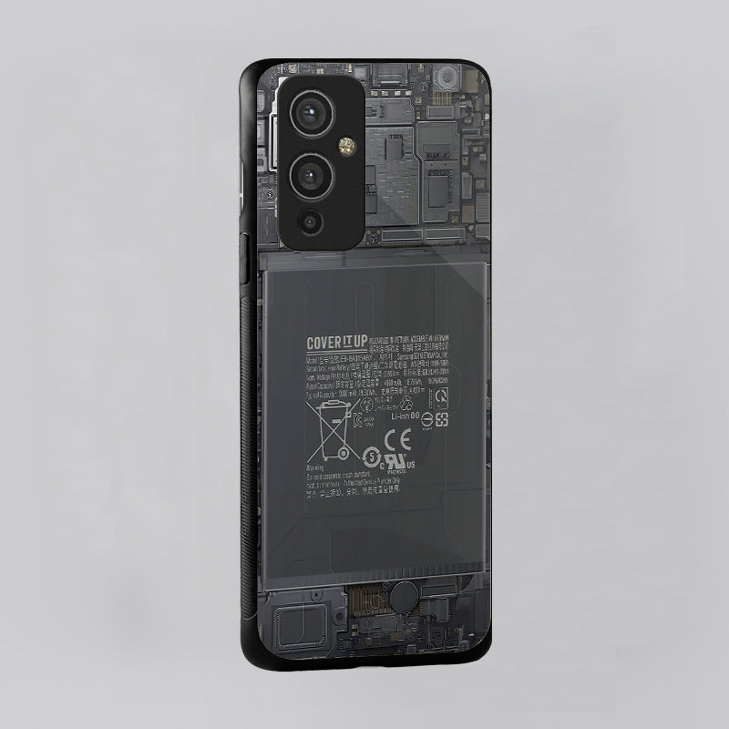 Design Phone Cases Oneplus Dark Internal Glass case - view 2