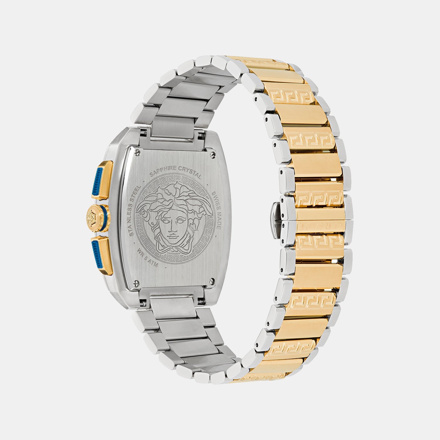 Versace Dominus Men Quartz Blue Dial Chronograph Stainless Steel Watch VE6H00723 - view 2