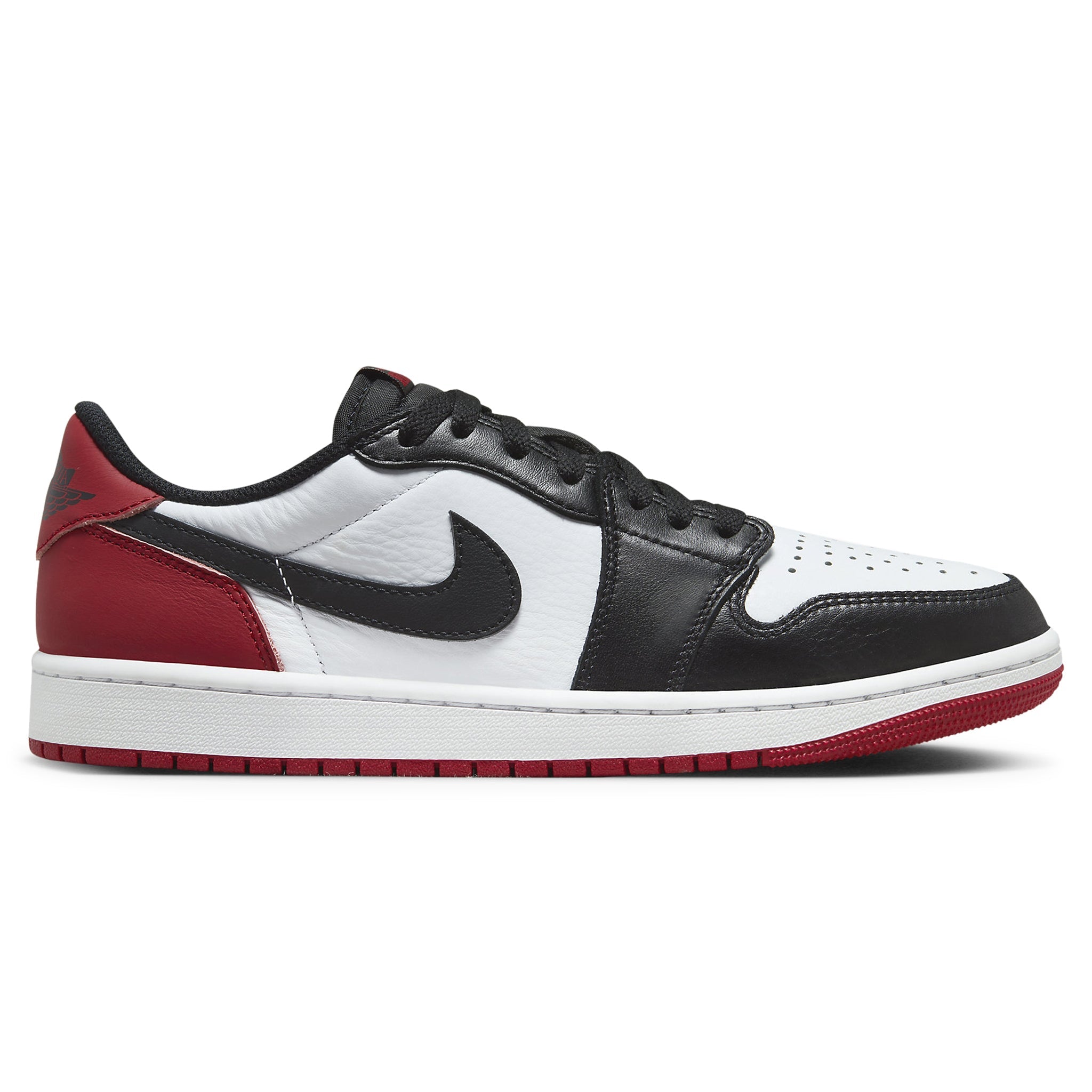 Air Jordan 1 Low Black Toe – Red