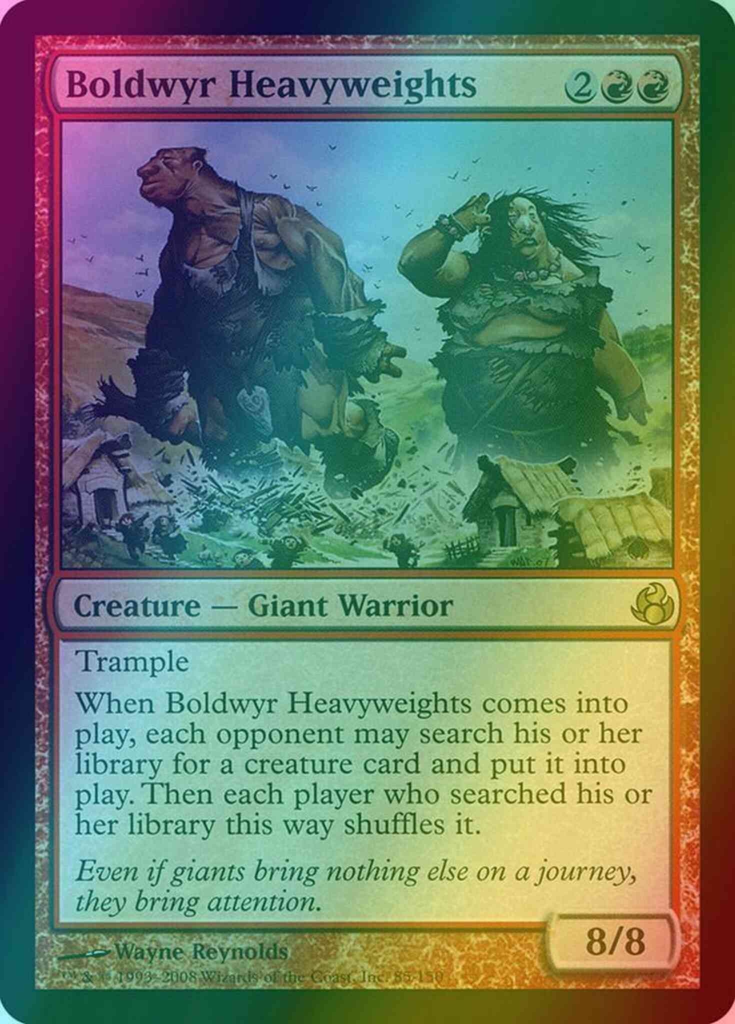 Boldwyr heavyweights 85 – Magic Boldwyr Heavyweights [85] [Morningtide] [Foil]