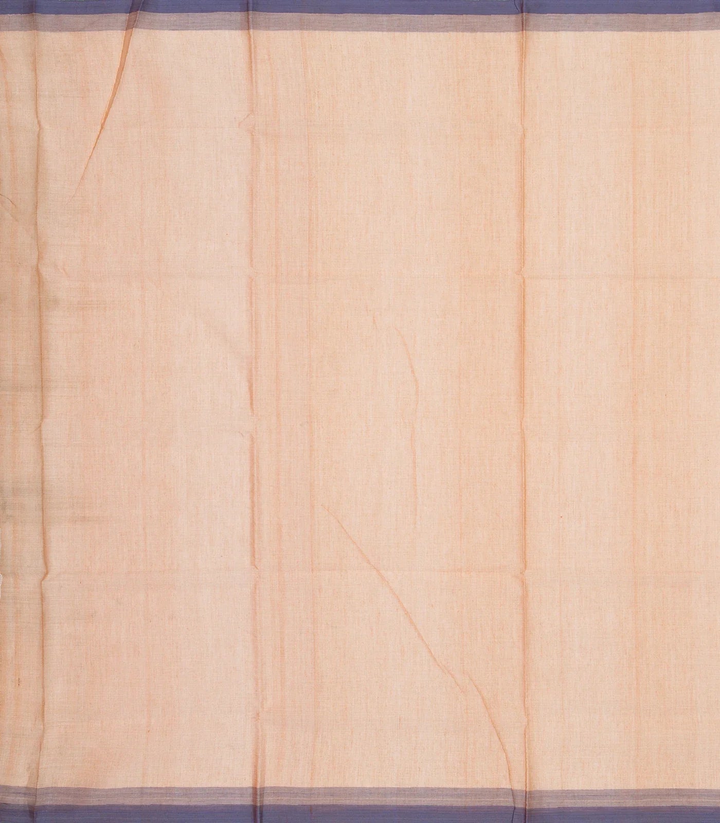 RmKV Peach Bengal Cotton Saree With Floral Motifs - view 4