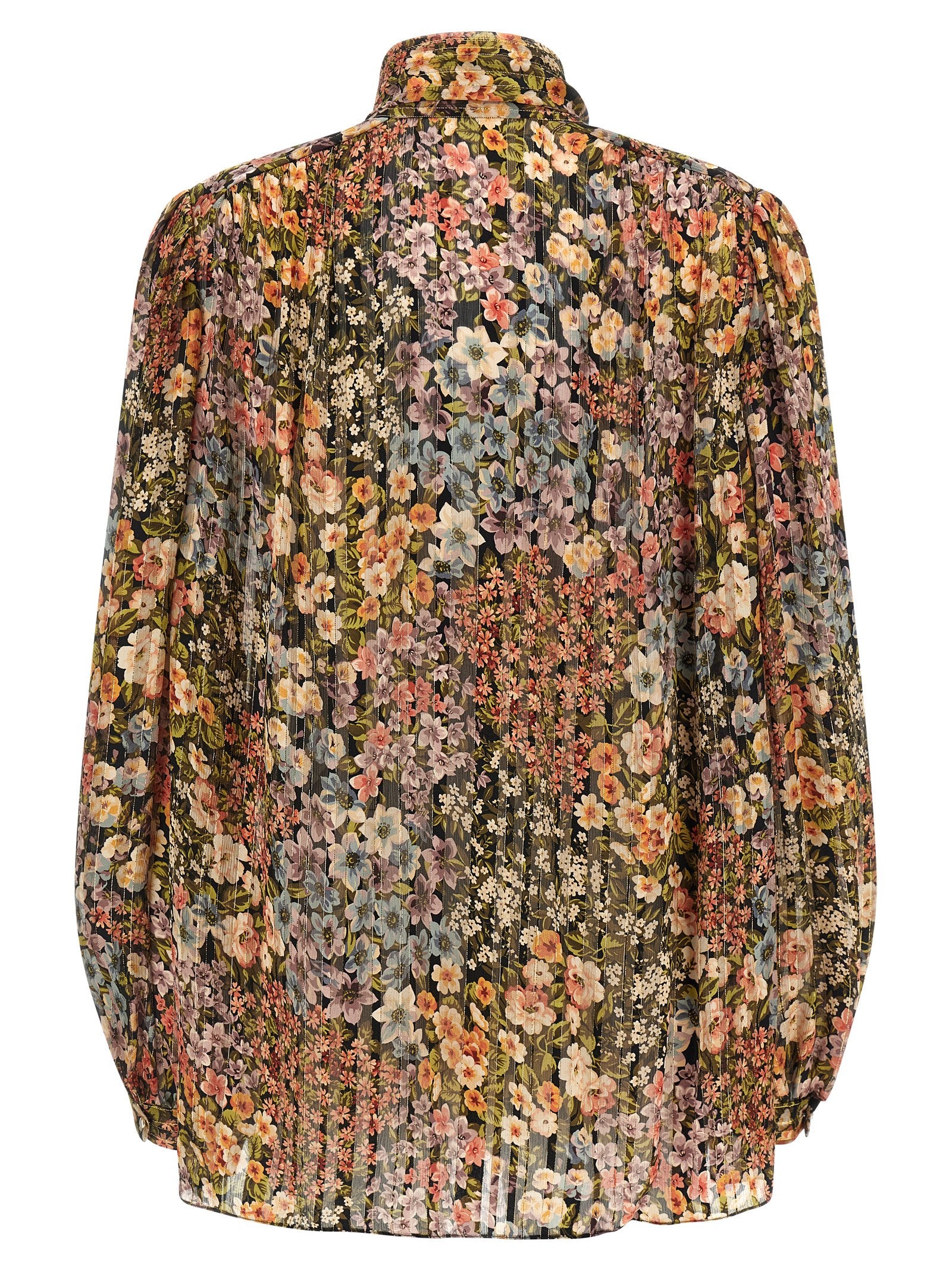 Valentino Garavani Après Lhiver Shirt – 98% silk 2% metal fiber - view 2