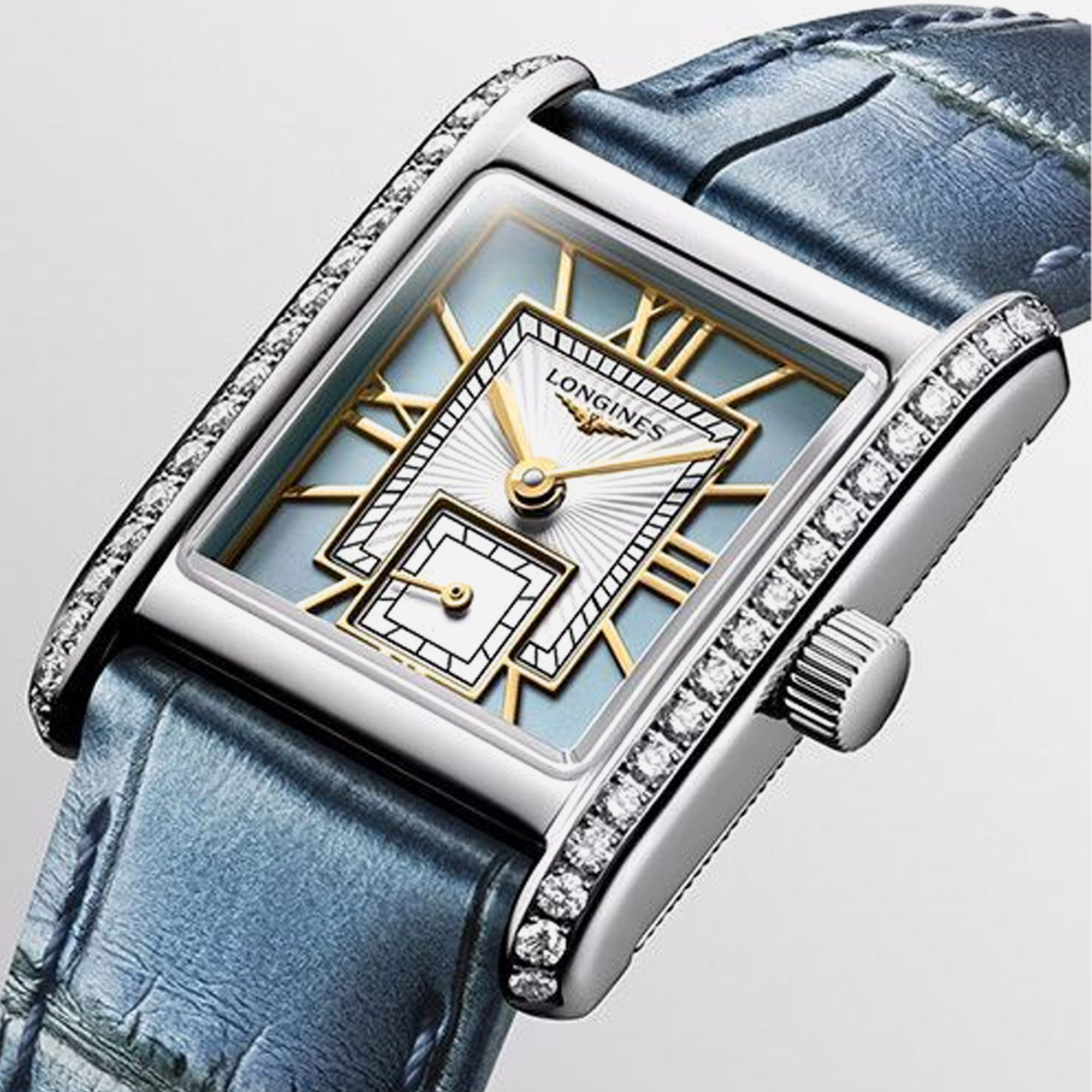Longines Mini Dolcevita Blue 7612356228040 - view 2