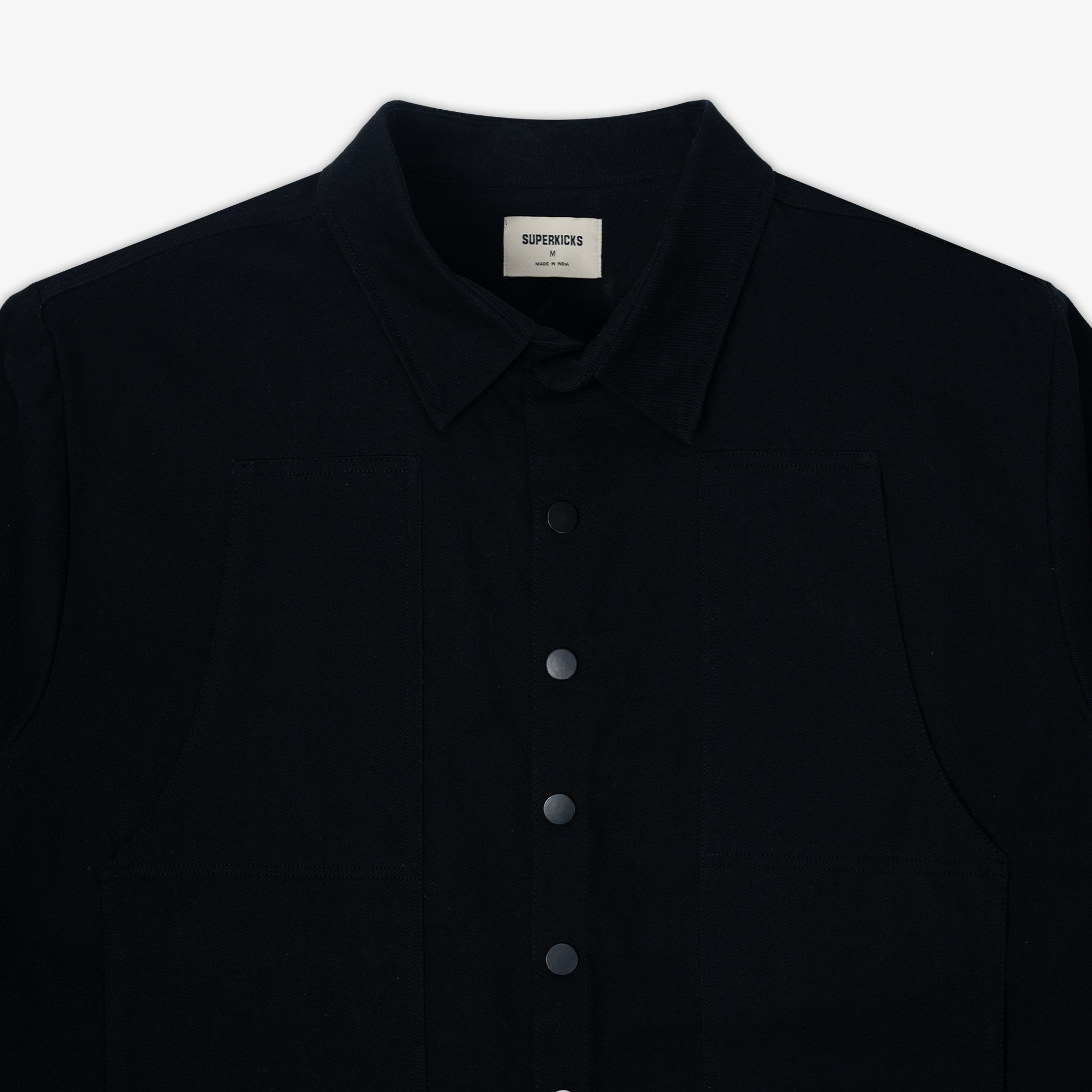Superkicks | ESSENTIAL CARGO JACKET { BLACK - view 9