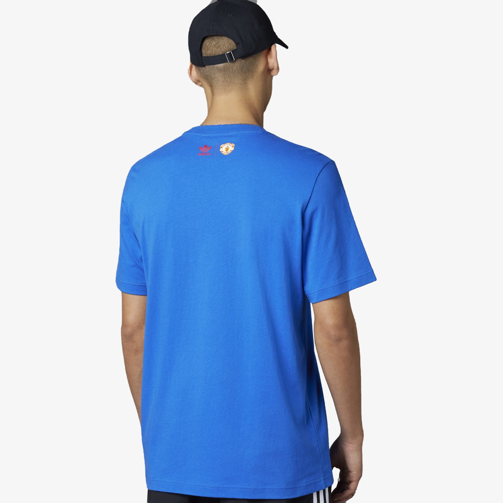 Adidas Originals | MANCHESTER UNITED OG TREFOIL TEE { BLUE