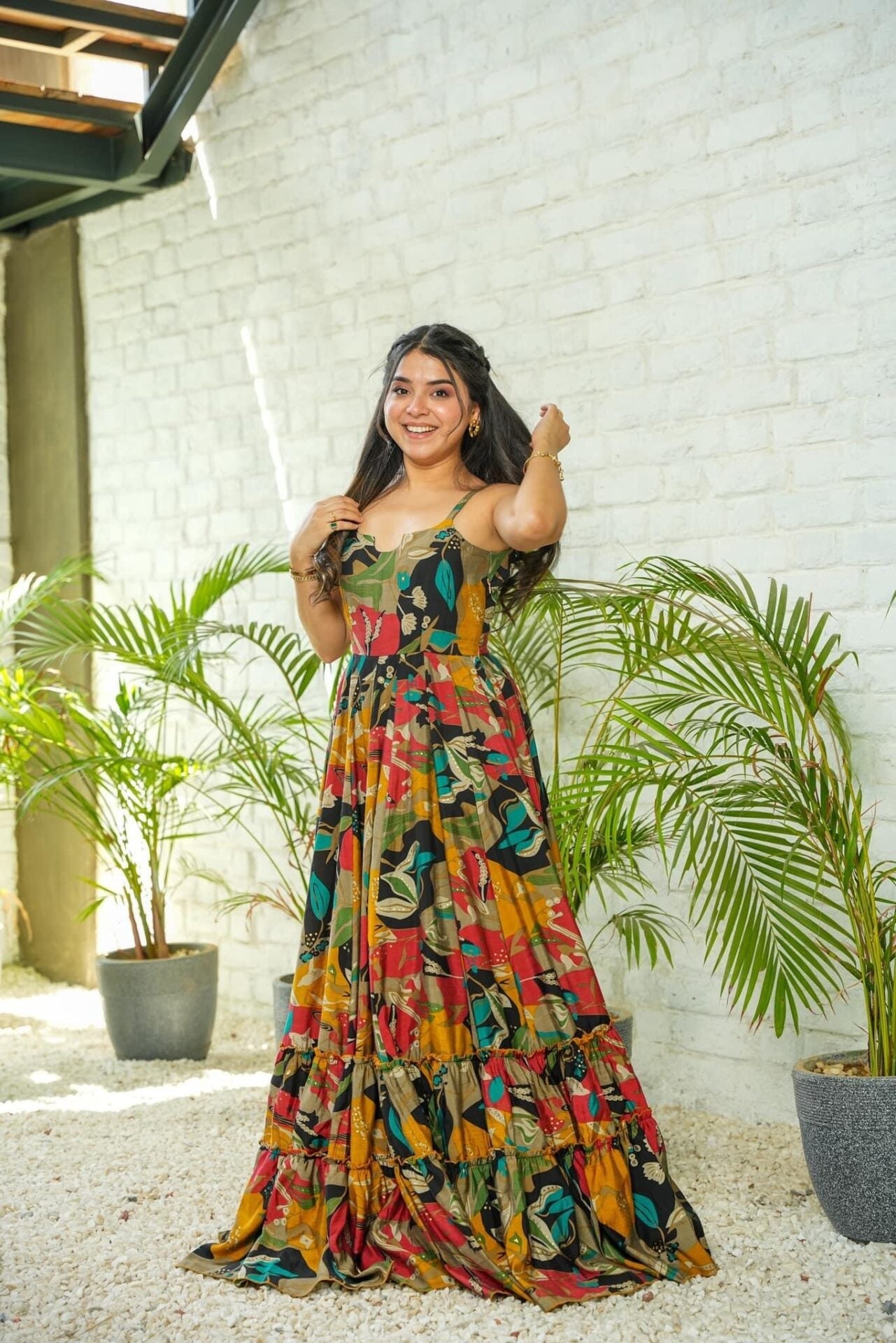 Idaho-o Ethereal soft muslin maxi