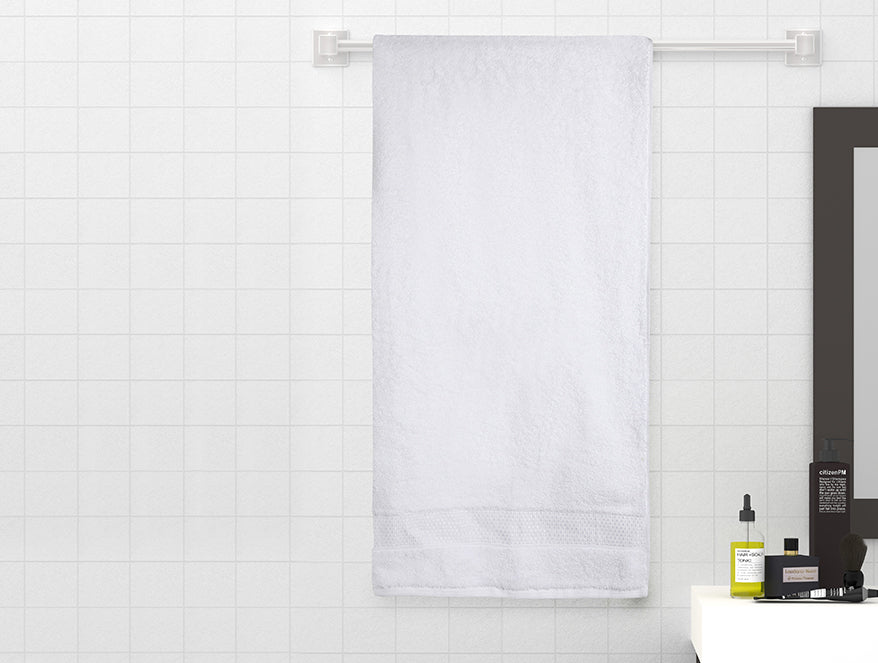 100 cotton bath – Spaces India White 100% Cotton Bath Towel - Atrium Plus By Spaces