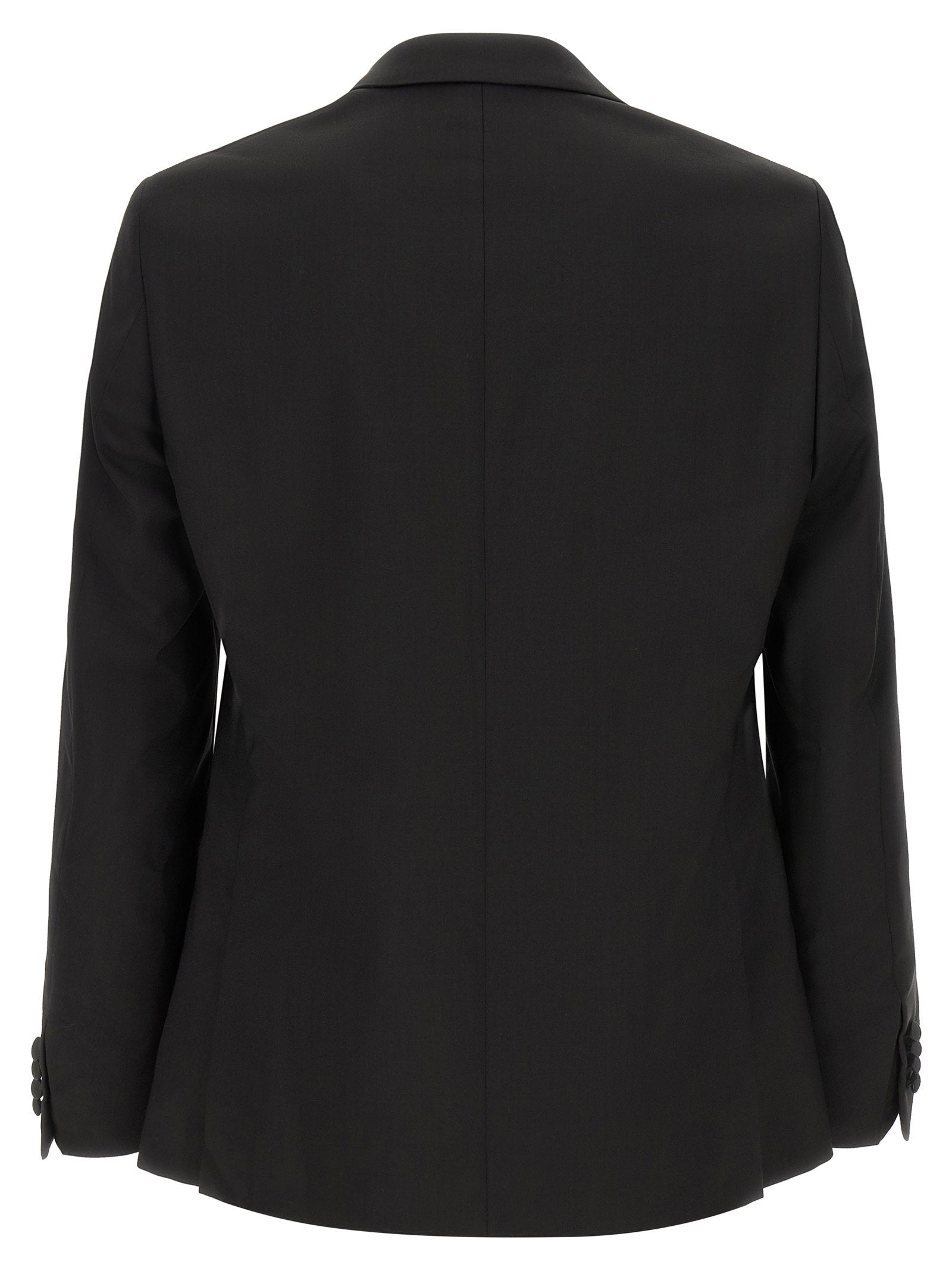 Pal Zileri Wool And Satin Dress – 100% wool - view 2