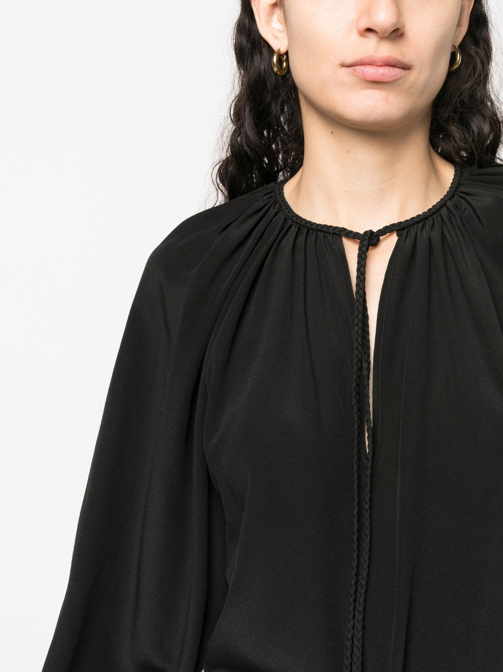 Phaeonia Anita long sleeves blouse – Silk 100% - view 5