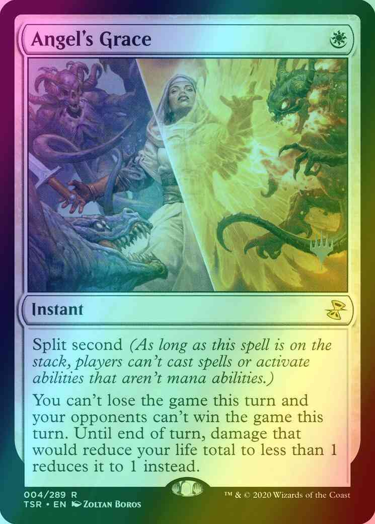 Grace 4p promo – Magic Angel's Grace [4p] [Promo Pack] [Time Spiral Remastered: Promos] [Foil]