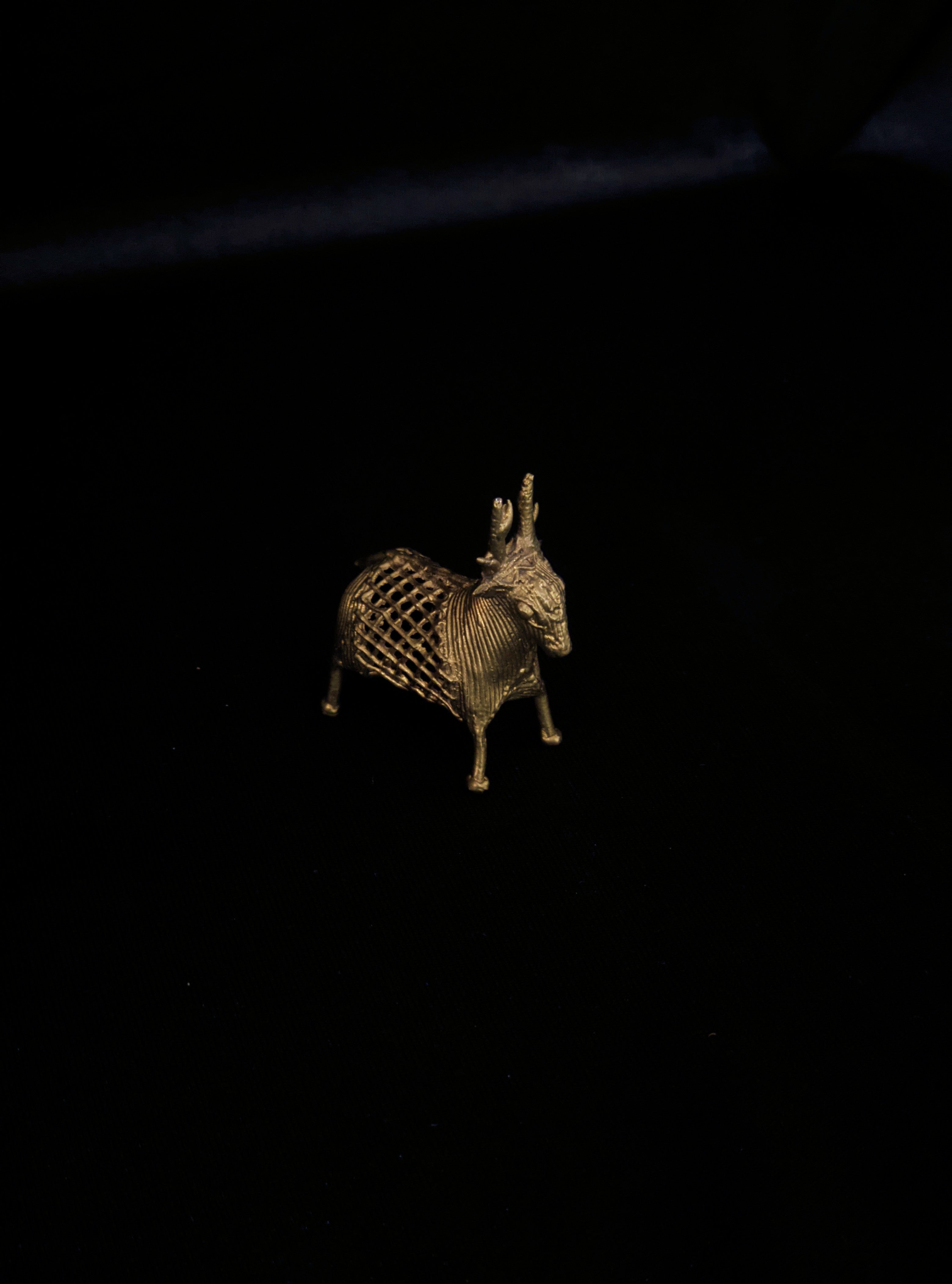 IndianVillèz Handmade Dhokra Deer