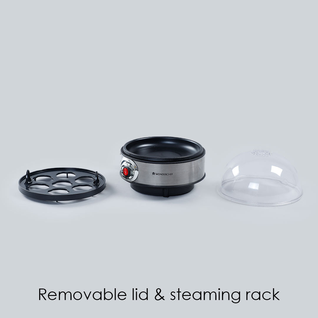 Instant Electric Egg Boiler with 7 Egg Poachers by blacktree - view 7