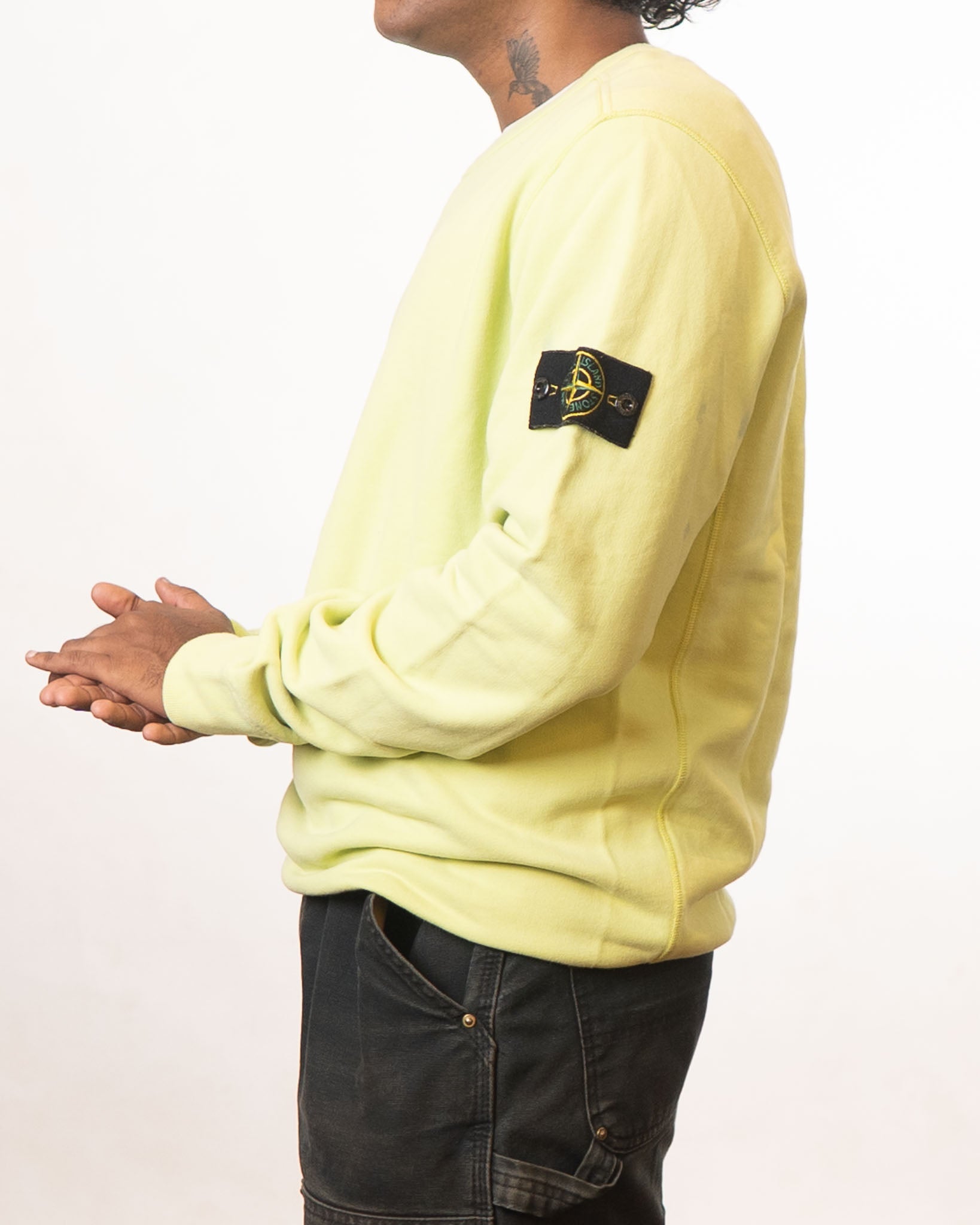 Stone Island Green Full Sleeves T-Shirt - view 2