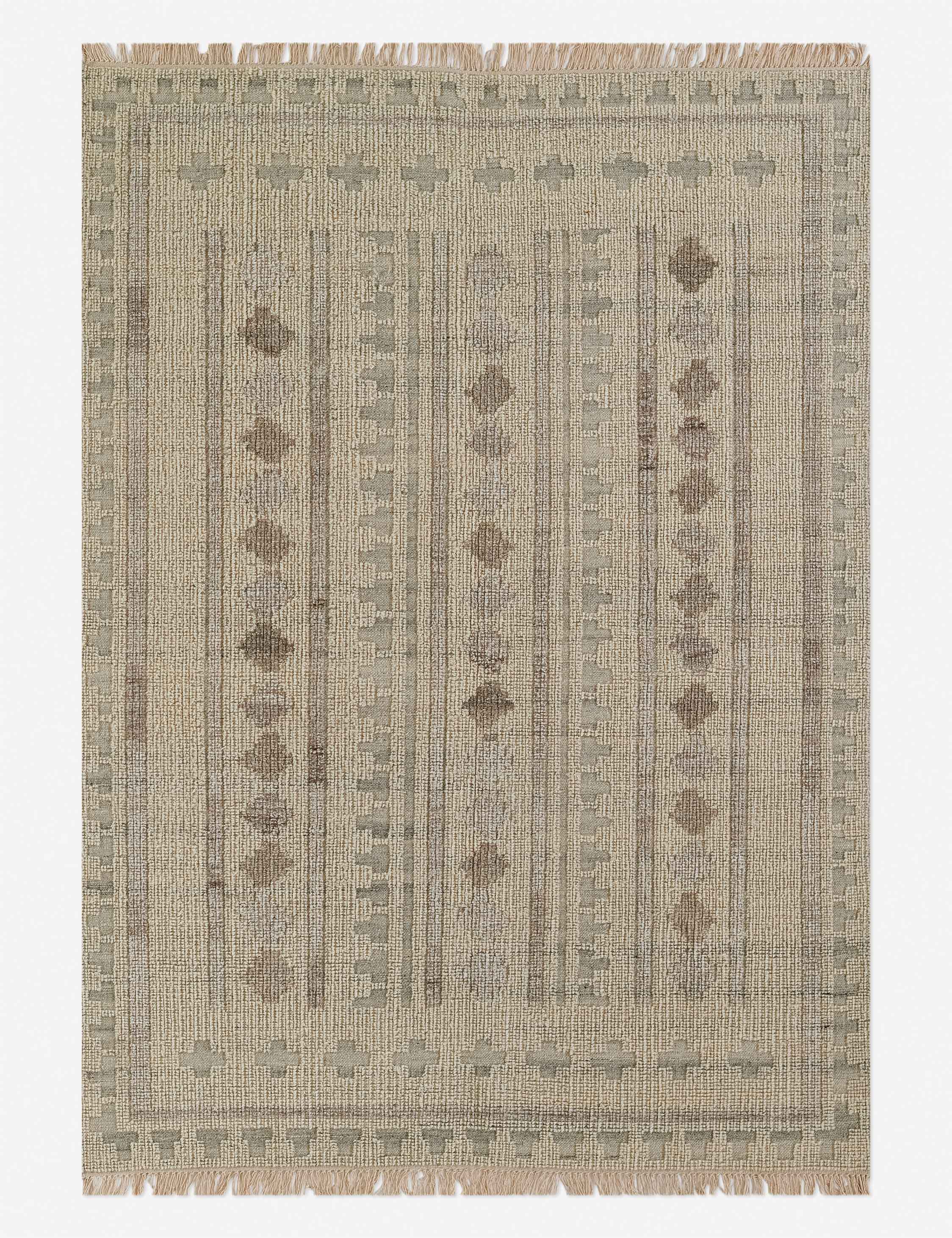 Lulu and Georgia Baya Handwoven Wool Rug