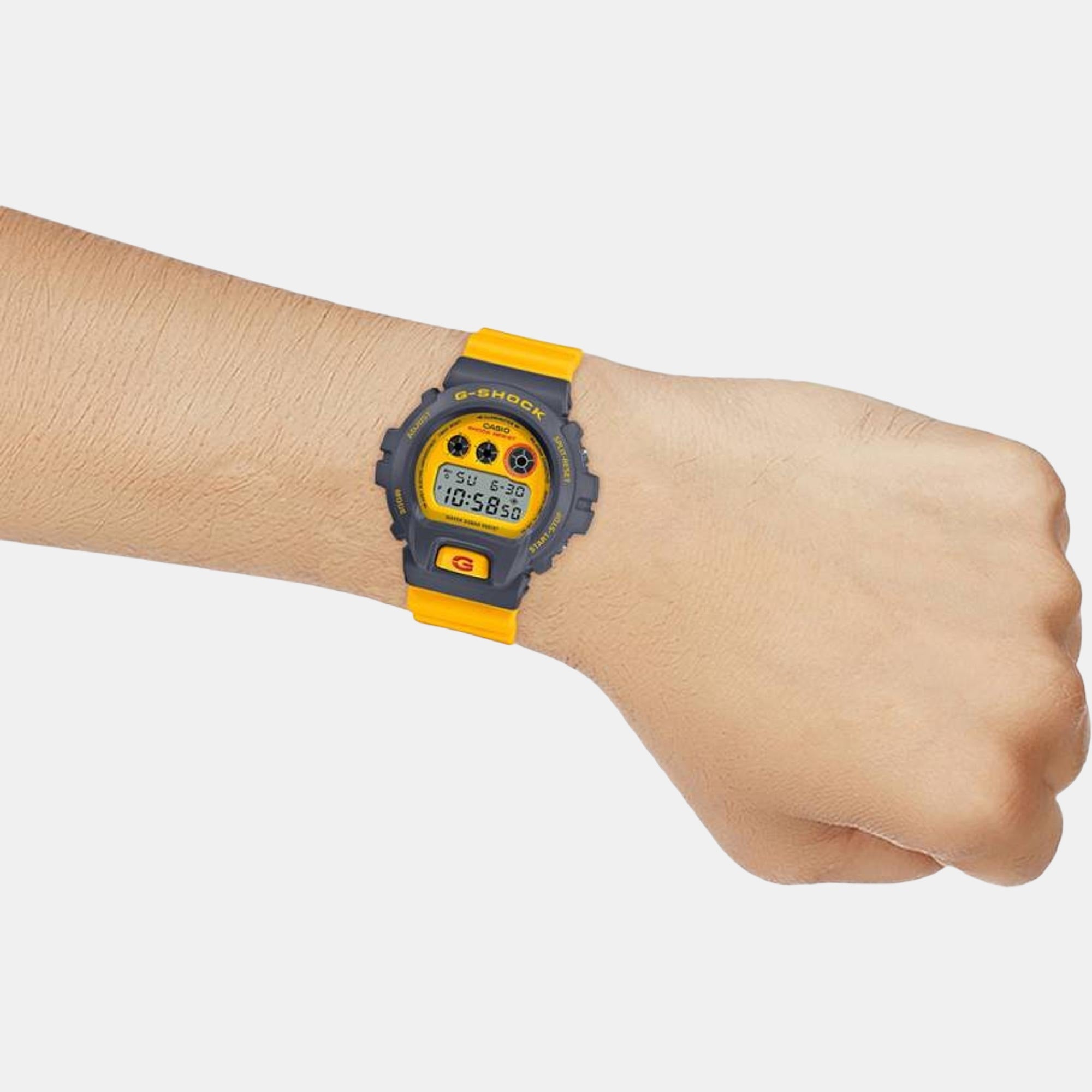 Casio G-Shock Men Quartz Yellow Dial Digital Resin Watch G1337 - view 4