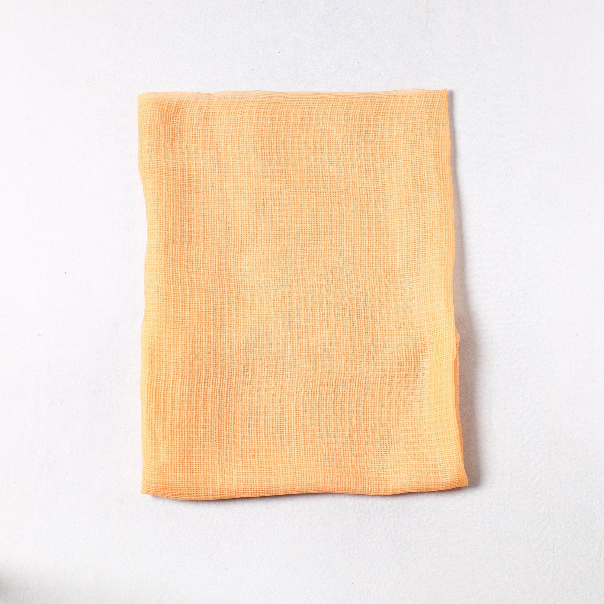 ITOKRI CRAFTS INITIATIVE Beige - Kota Doria Weave Plain Cotton Precut Fabric (0.9 meter) 65