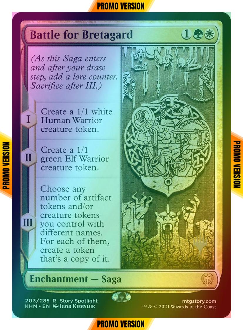 Magic Battle for Bretagard [Promo Pack] [203p] [Kaldheim Promos] [Foil]
