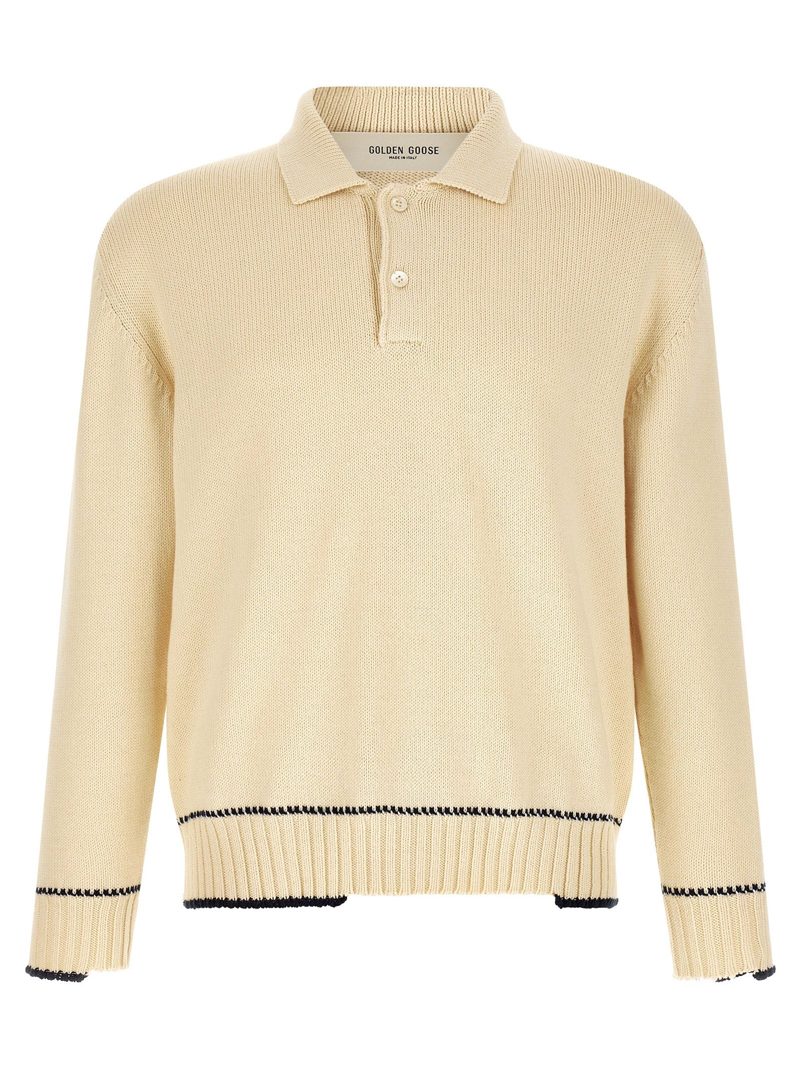 Golden Goose Rindley Polo Shirt – 91% cotton, 9% polyester