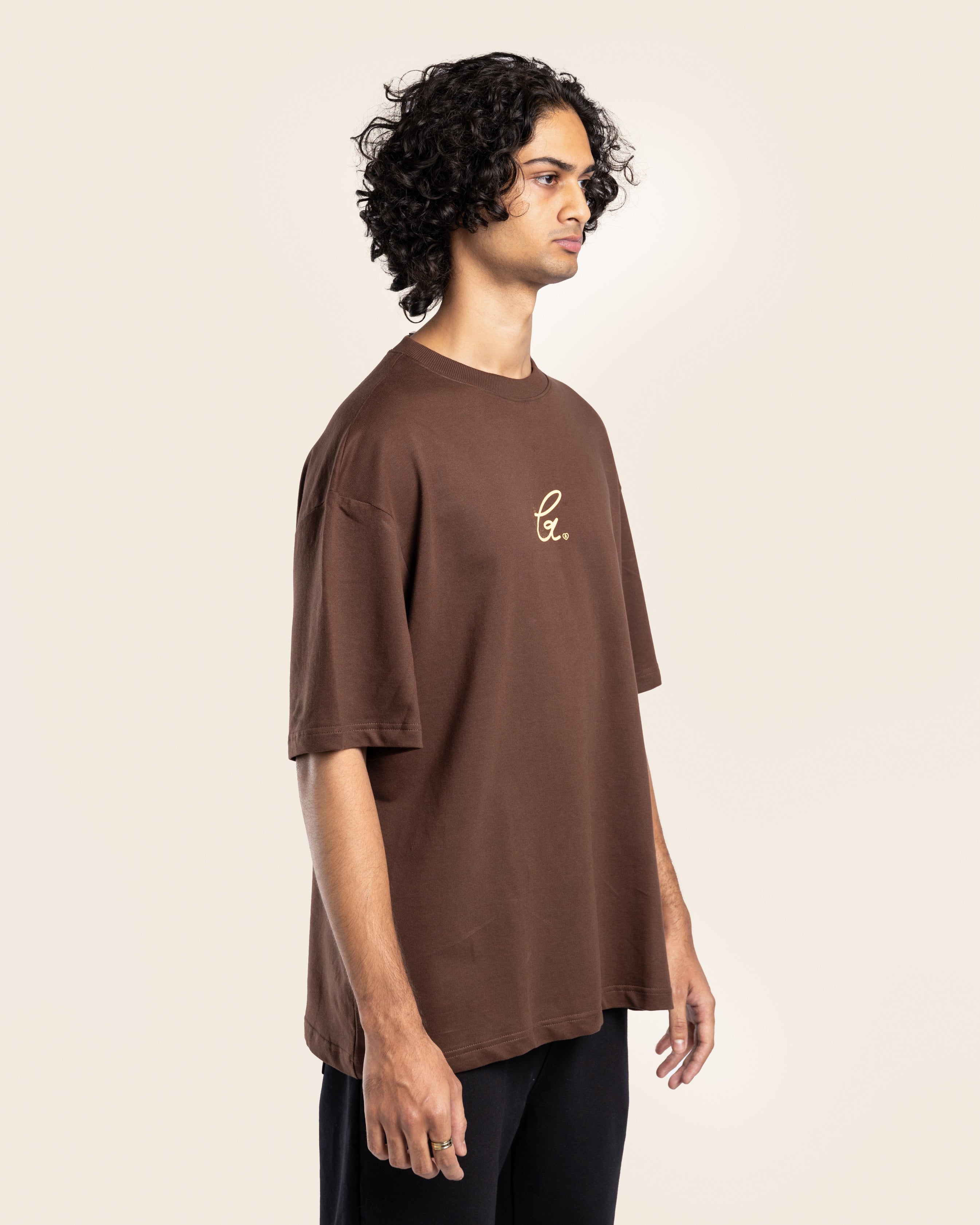 MNST GEAR Fragile Tee 'warmth' – Brown - view 2