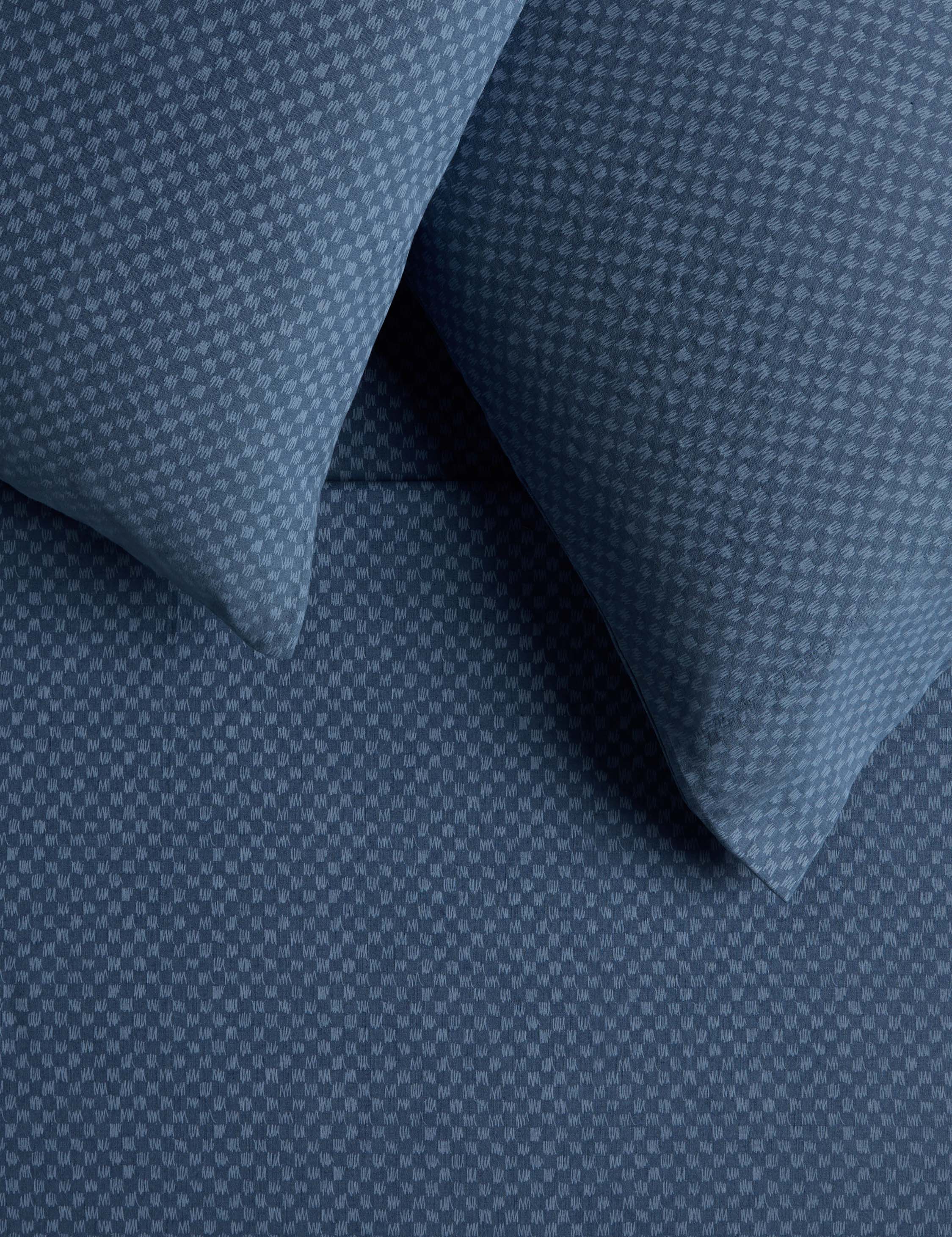 Lulu and Georgia Kuvio Linen Cotton Sheet Set by Sarah Sherman Samuel