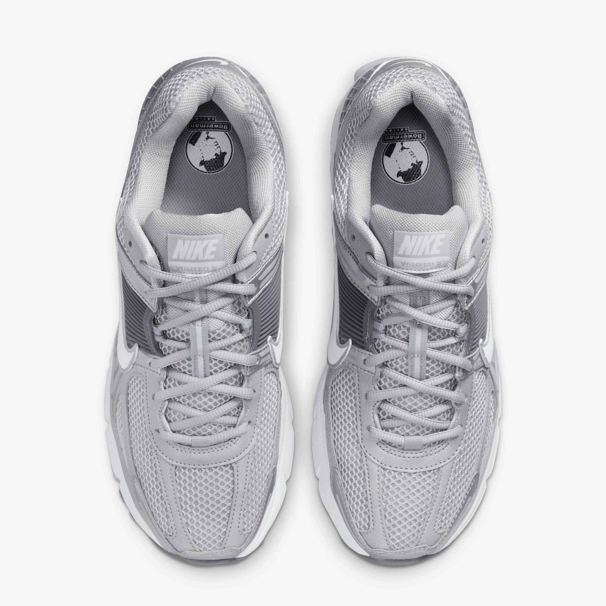 Nike | Zoom Vomero 5 { Wolf Grey/white-metallic Silver - view 2