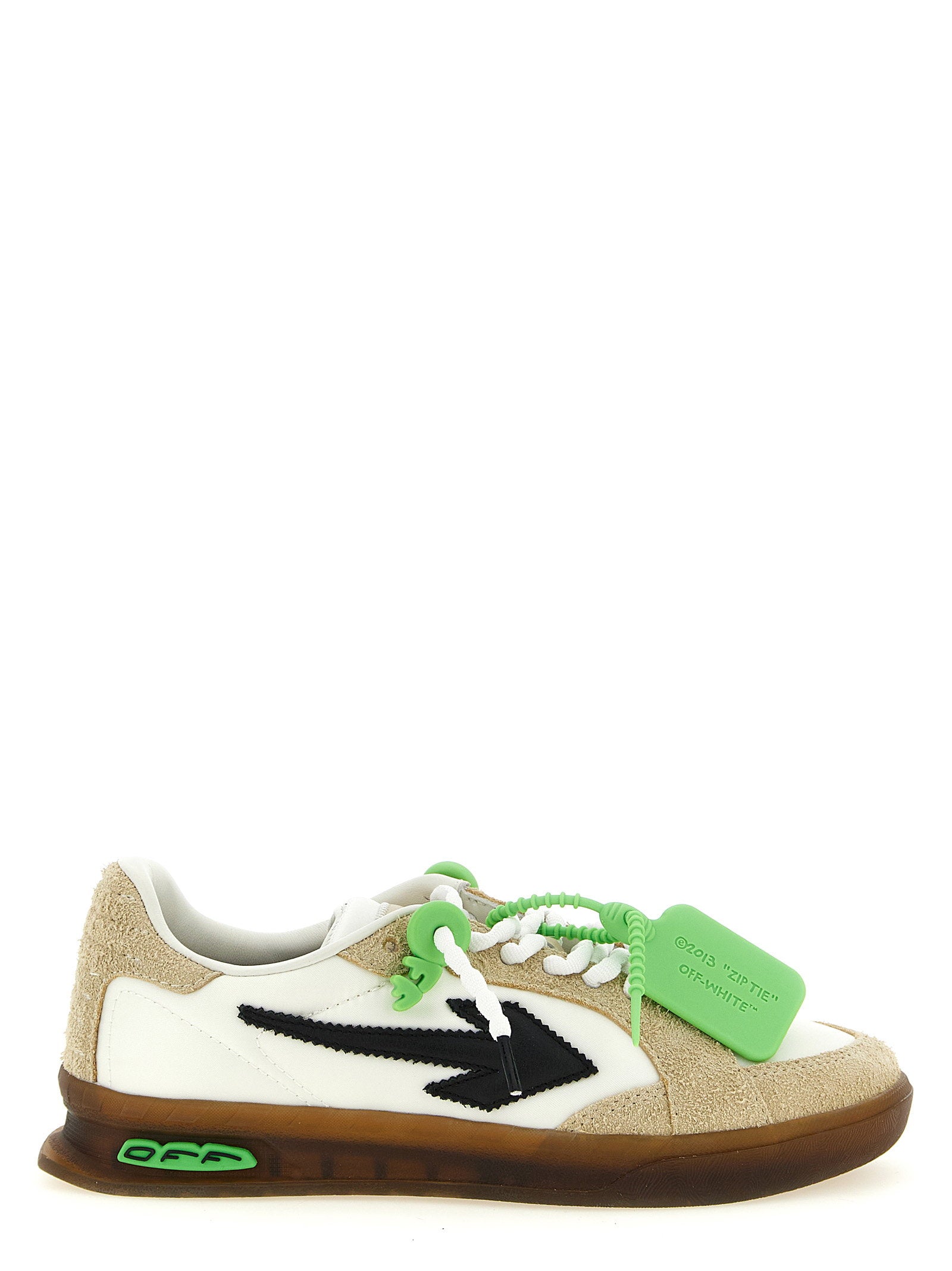 Off White End Of Play Sneakers – 52% nylon, 48% leather