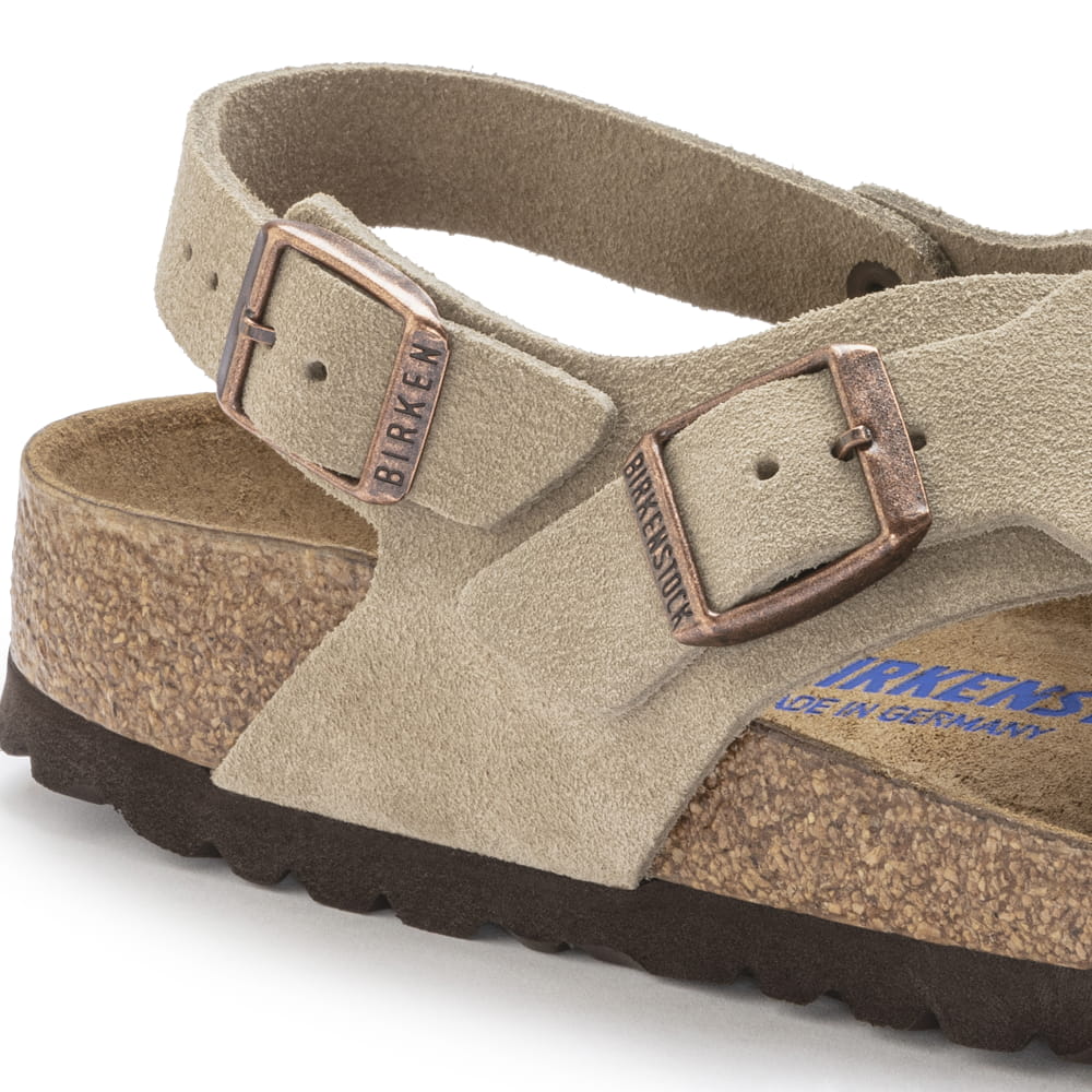 Birkenstock Tulum Suede Leather – Beige Beige/Taupe - view 5