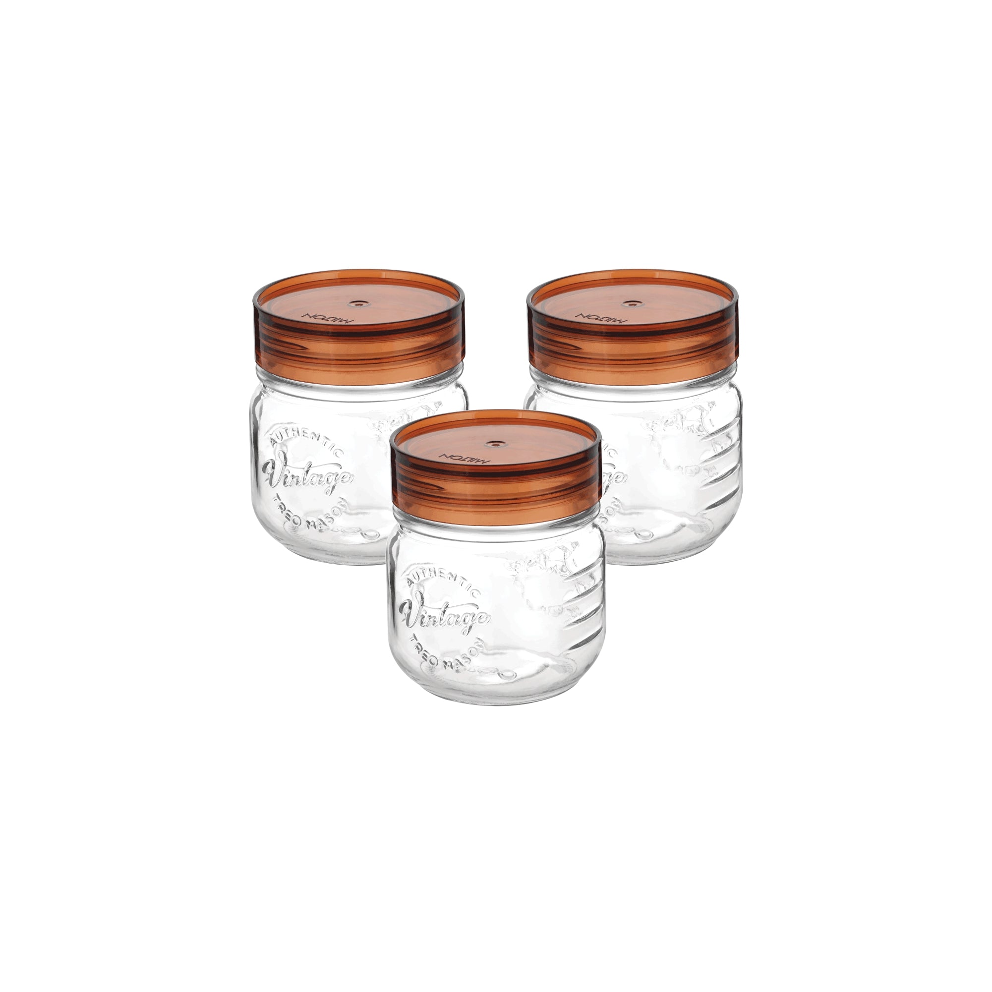 Vintage Glass Jar Set (Treo by Milton) - view 2