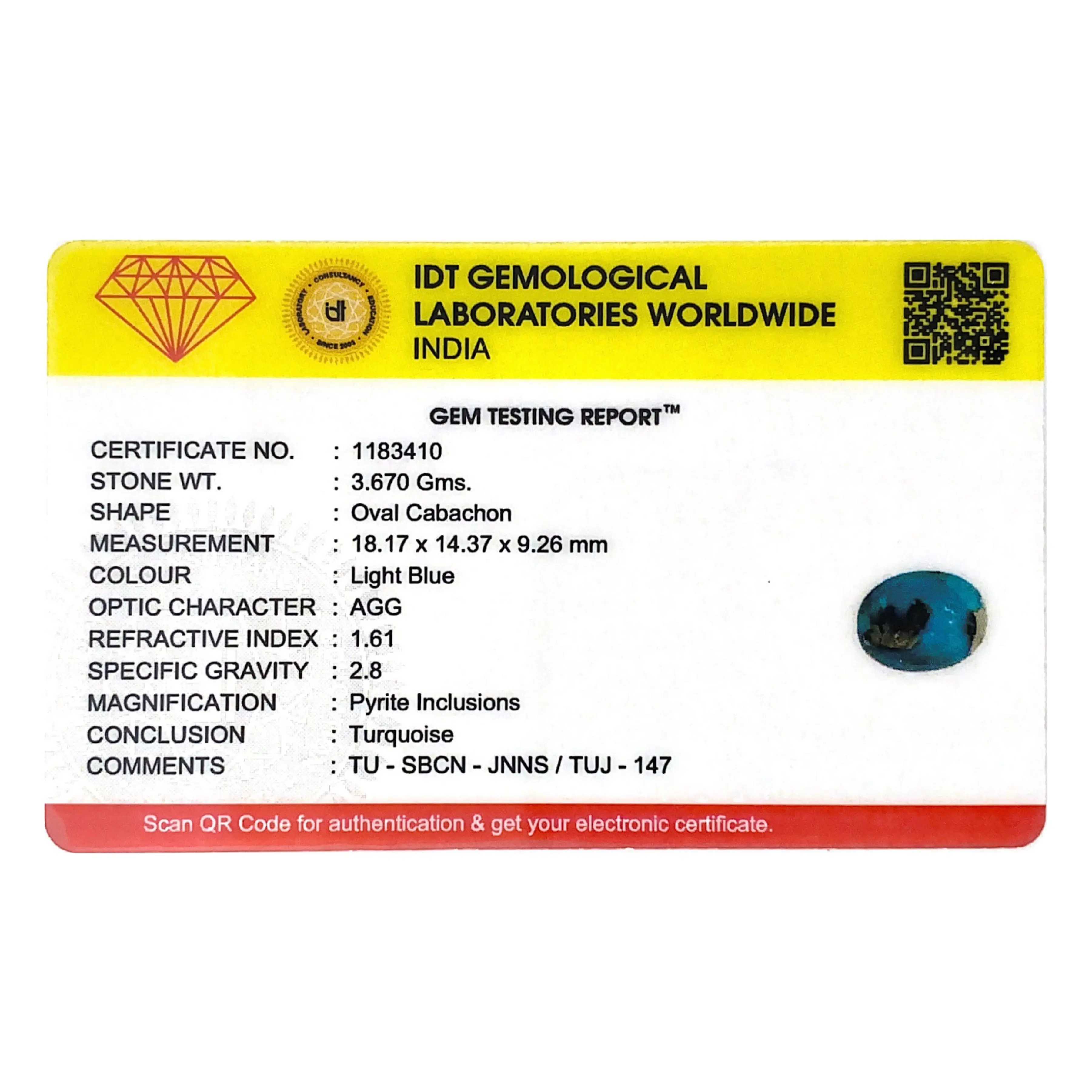 Pramogh Irani Firoza - 18.35 Carat - view 4