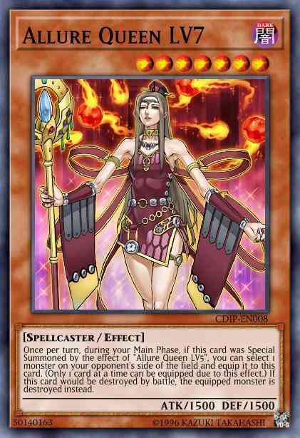 Yu-Gi-Oh! Allure Queen LV7 - CDIP-EN008 - Ultimate Rare - 1st Edition