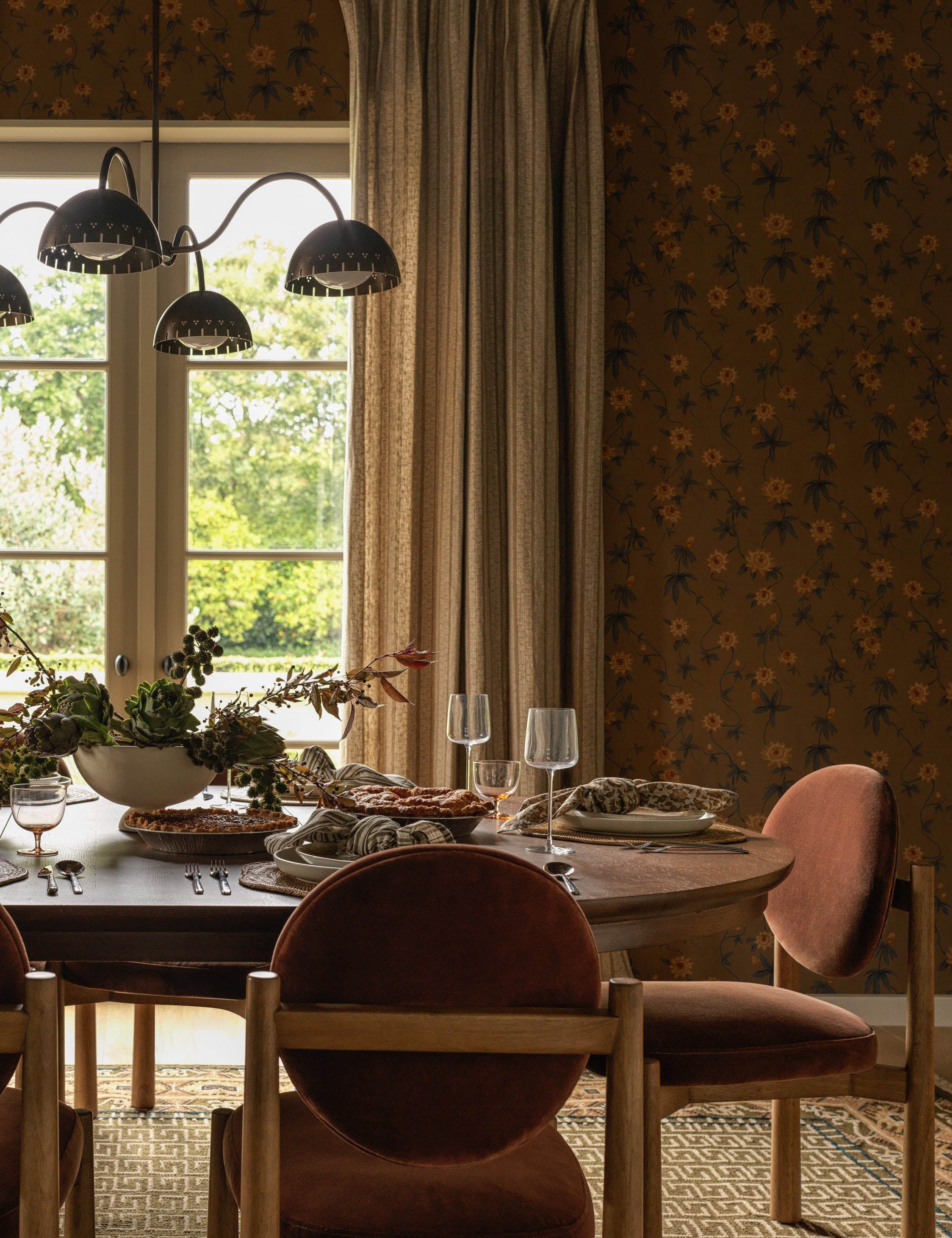 Lulu and Georgia Royce Wallpaper – Terracotta - view 3