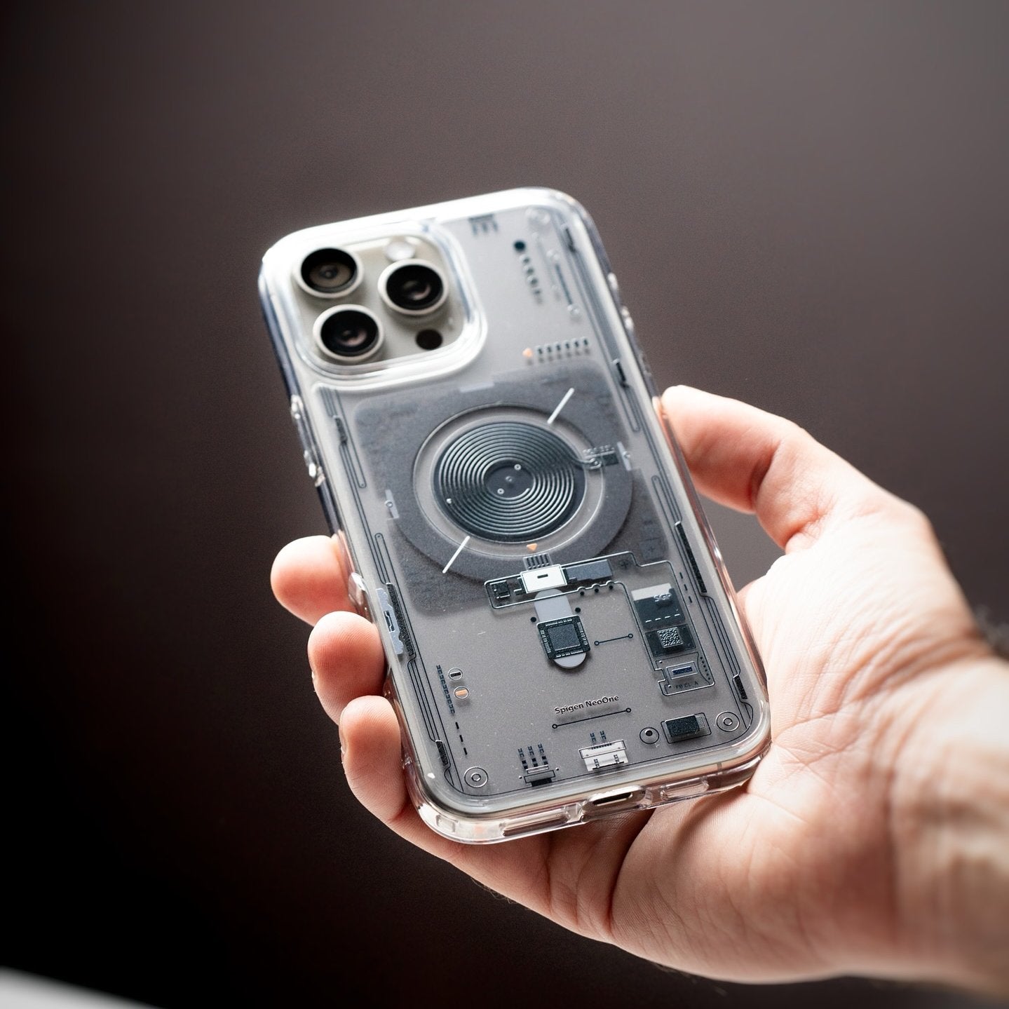 Million Cases Tech Board Circuit Design Case - iPhone - view 2