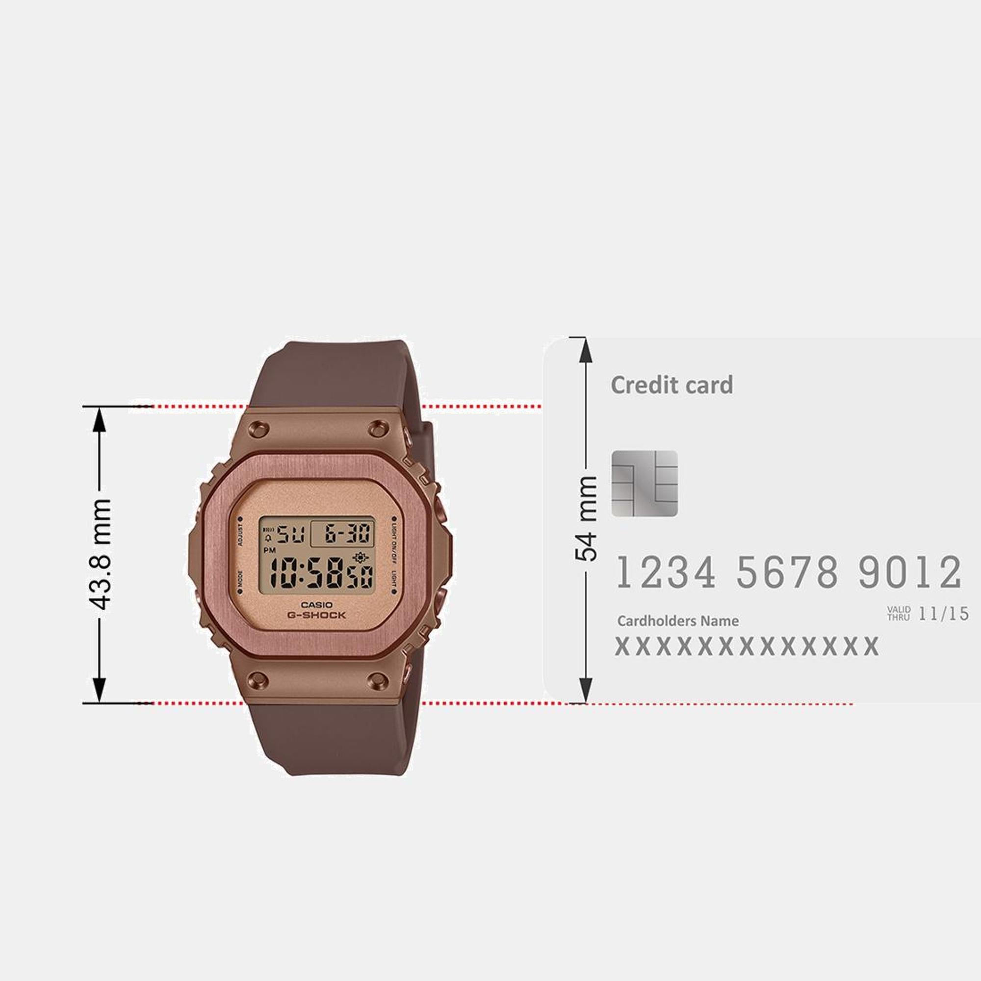 Casio G-Shock Women Quartz Rose Gold Dial Digital Resin Watch G1534 - view 9