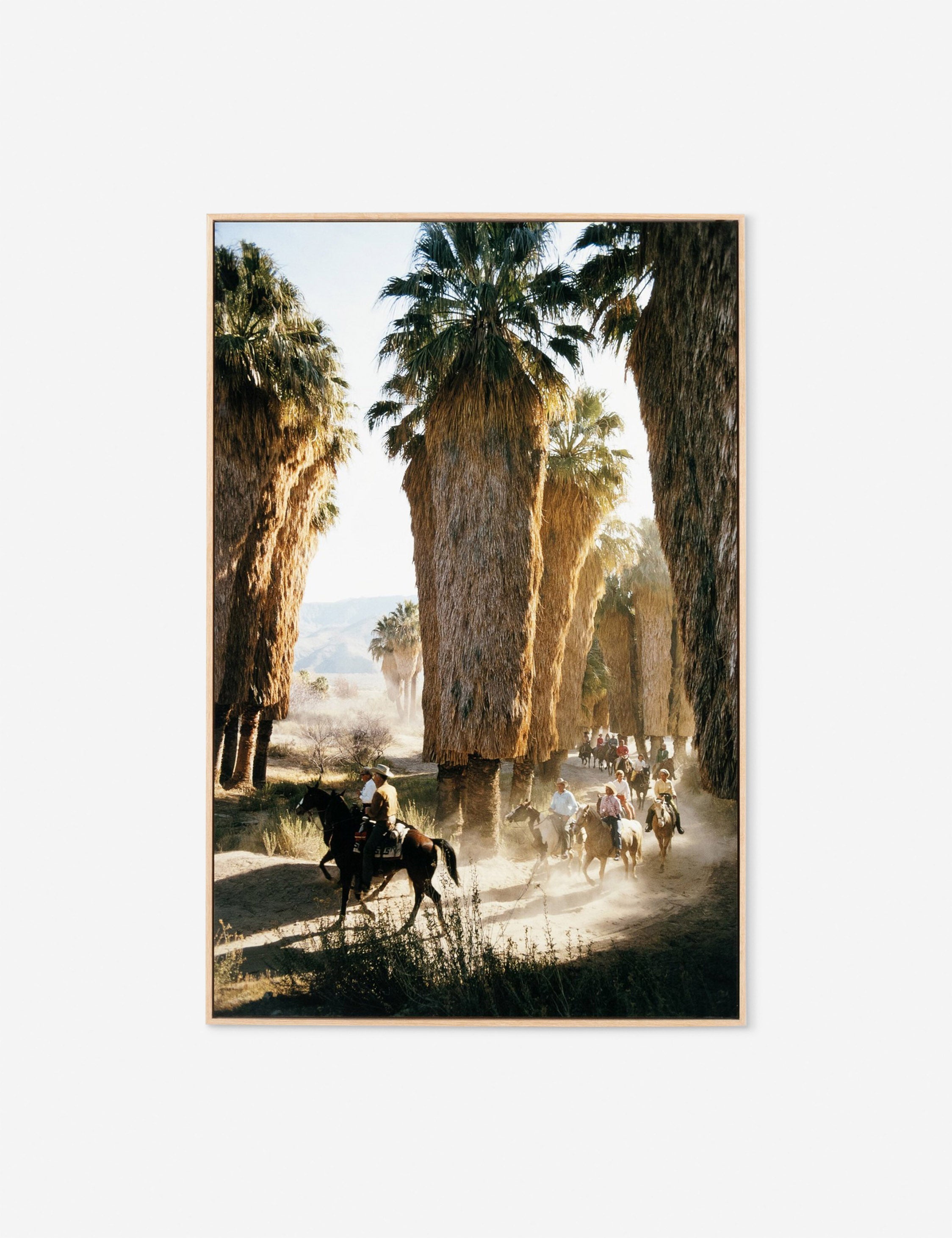 Lulu and Georgia Palm Springs Riders Photography Print by Slim Aarons - view 2