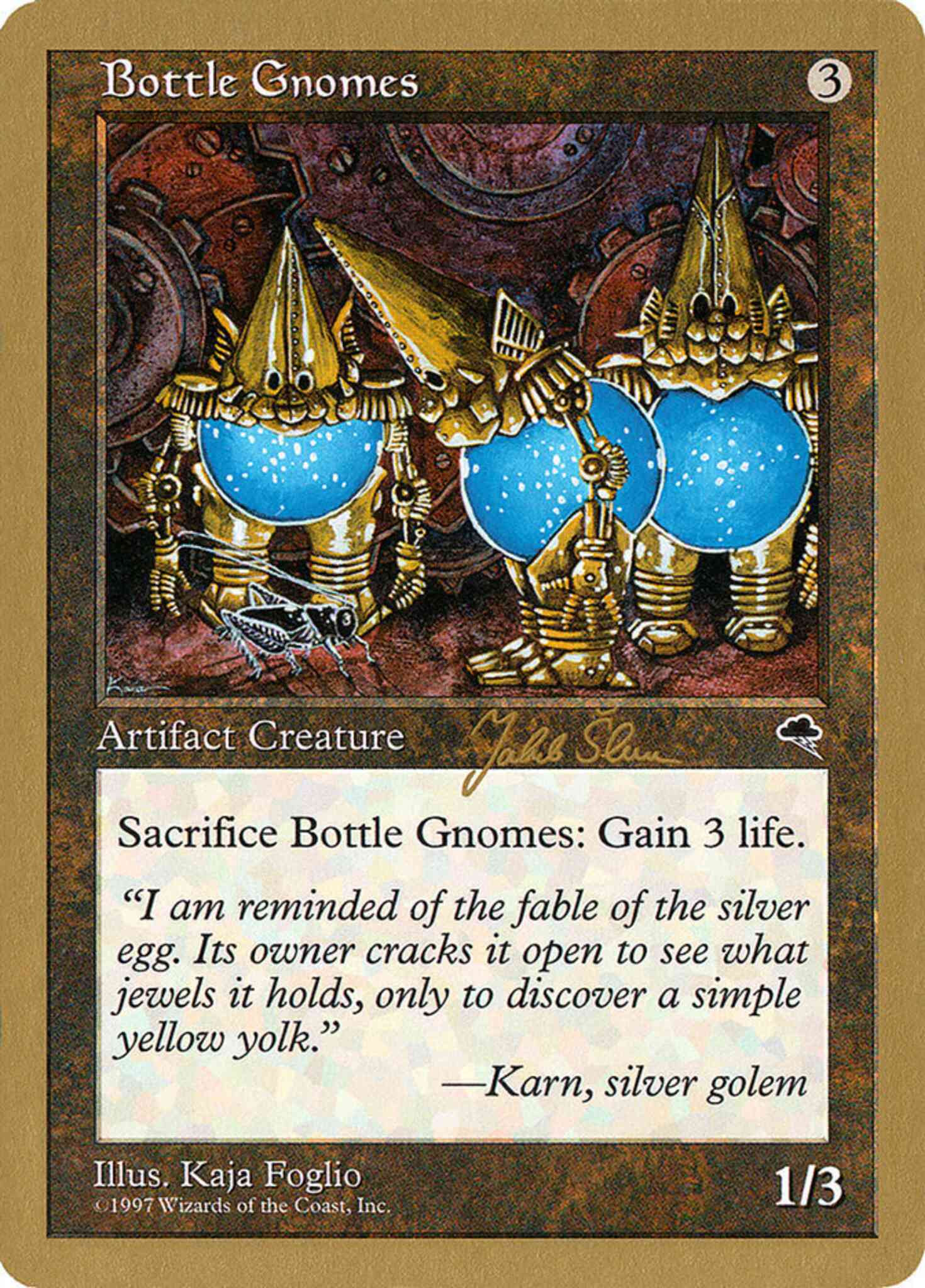 Bottle gnomes js278 – Magic Bottle Gnomes [js278] [World Championship Decks 1999] [Non-Foil]