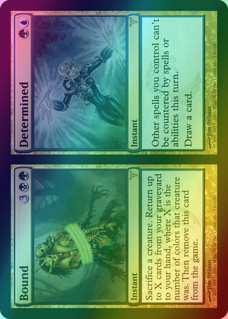 Bound determined 149 – Magic Bound // Determined [149] [Dissension] [Foil]
