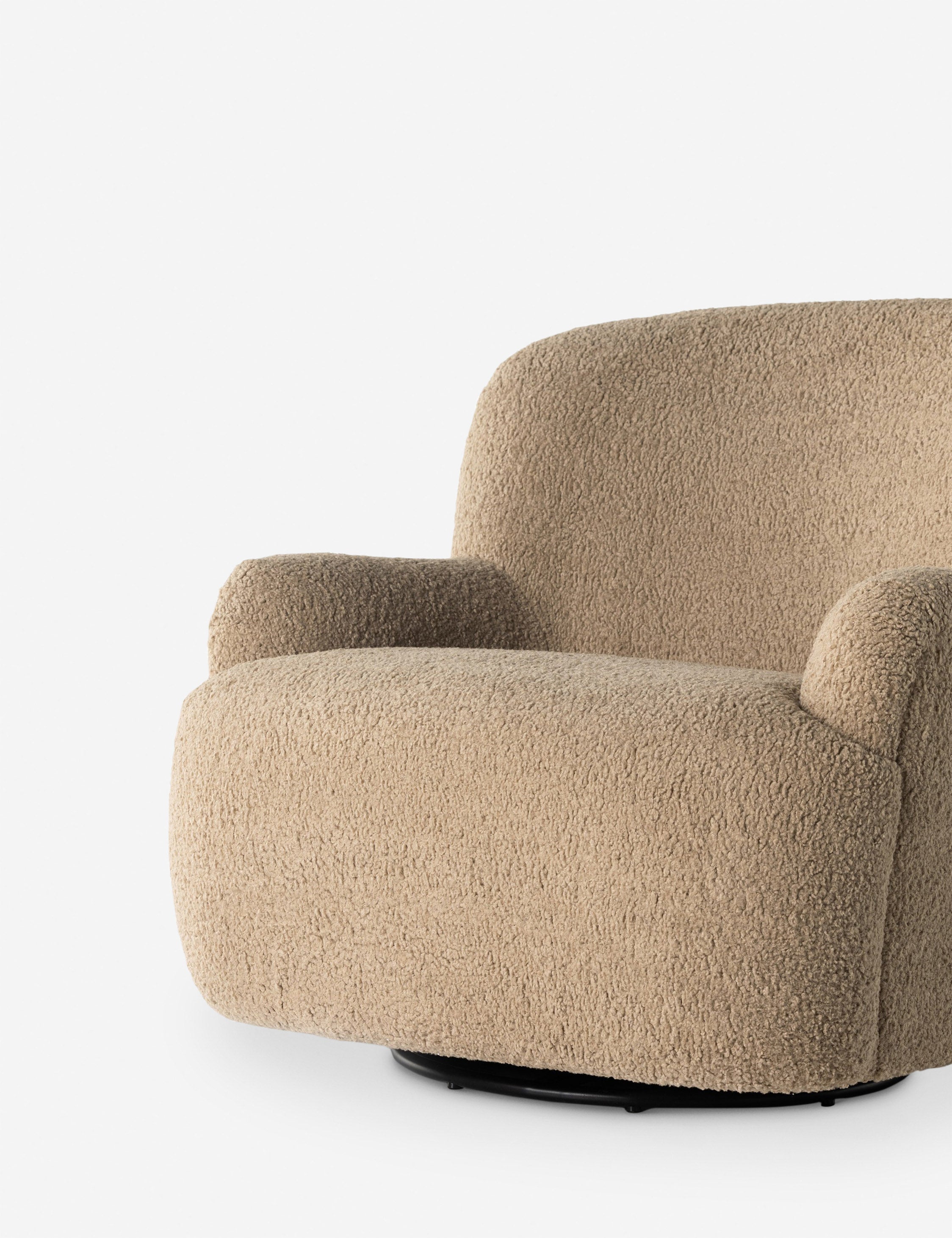 Lulu and Georgia Preston Swivel Accent Chair - view 8