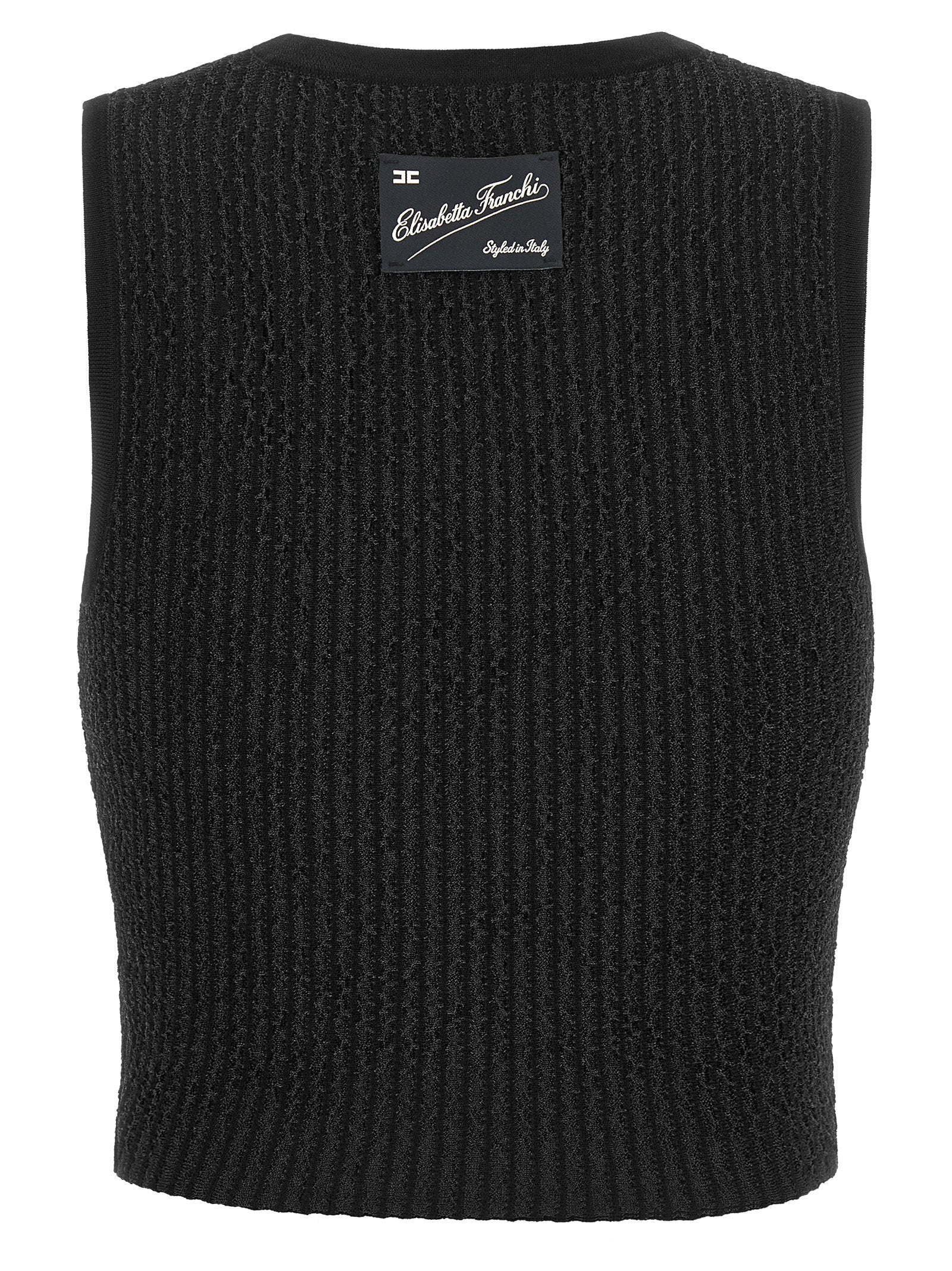 Elisabetta Franchi Top Tricot - view 2
