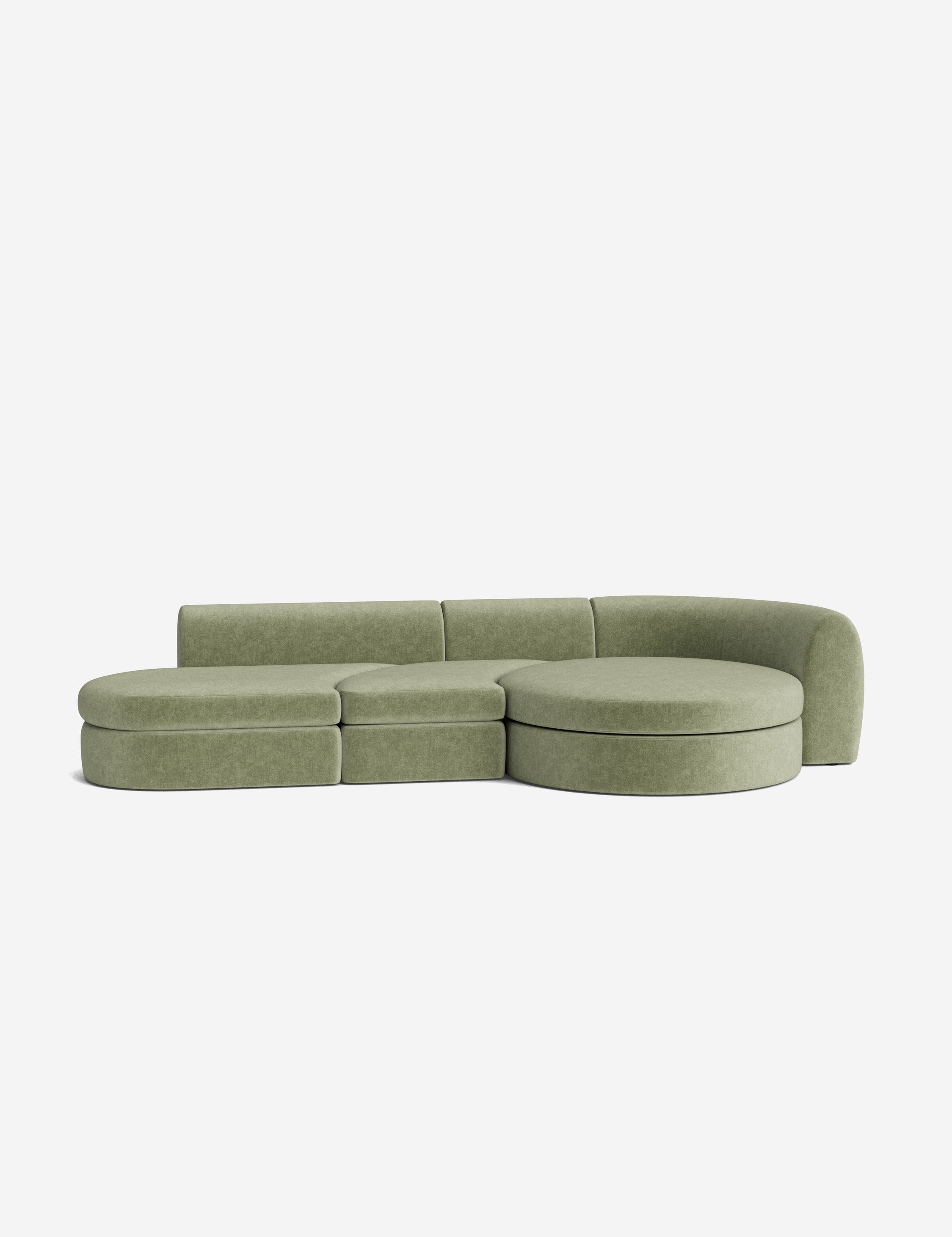 Lulu and Georgia Buckley Modular Chaise Sectional Sofa - view 143