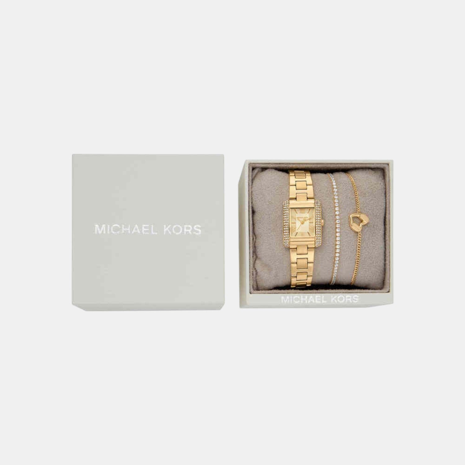 Michael Kors Emery Women Quartz Gold Dial Analog Stainless Steel Watch MK7510SET - view 5