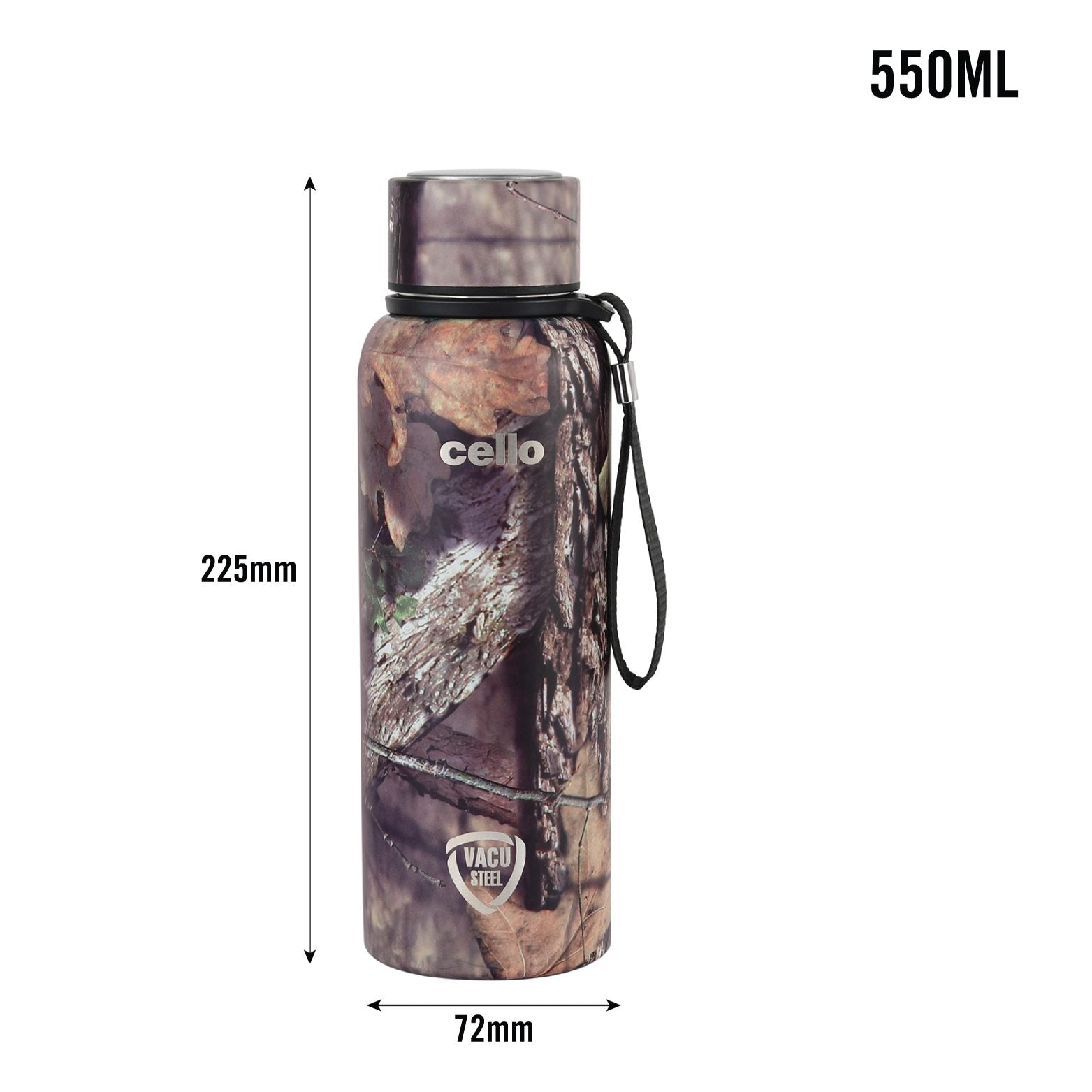 Cello Deezee Kent, Vacusteel Water Bottle, 550ml - view 30
