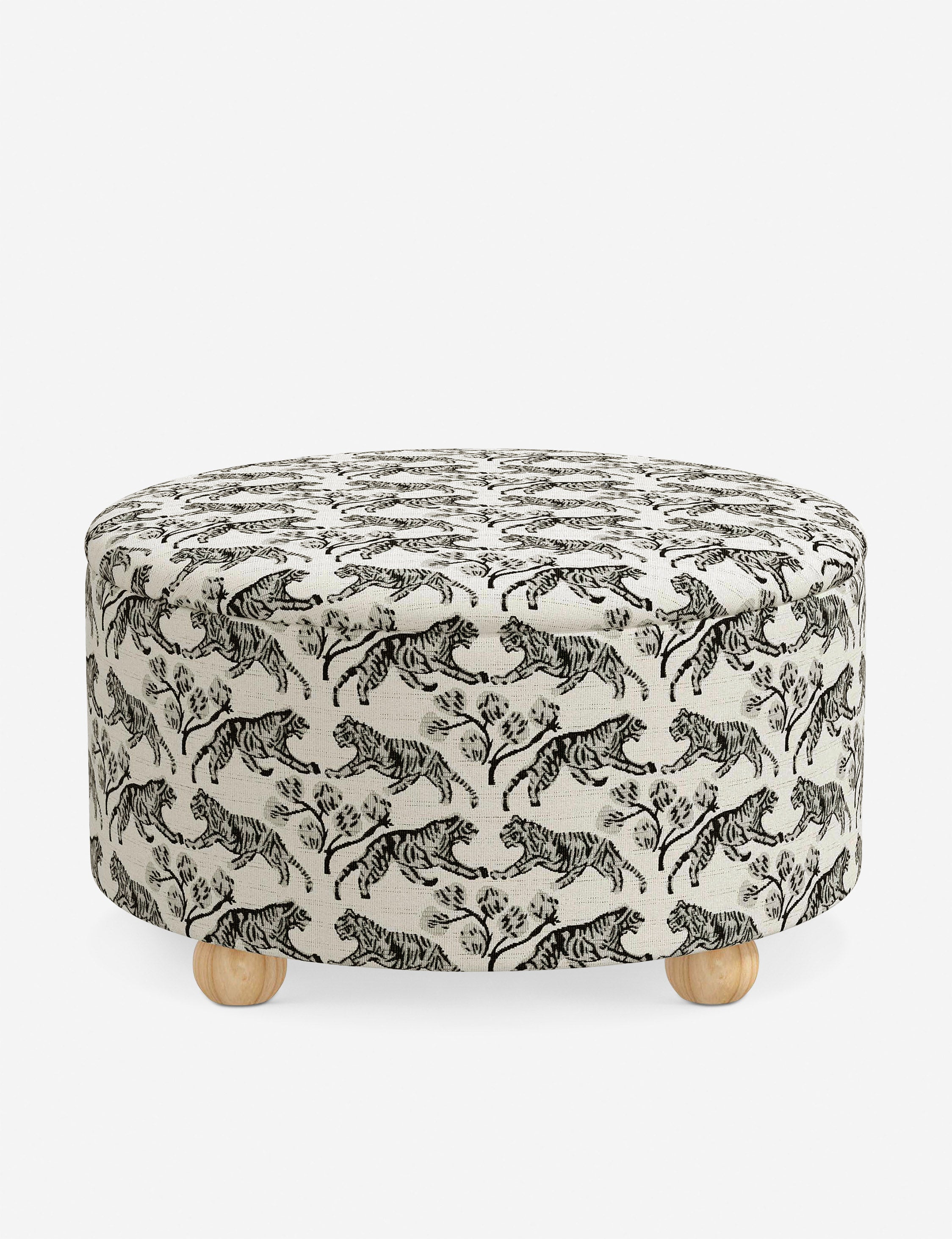 Lulu and Georgia Kamila Storage Ottoman - view 83