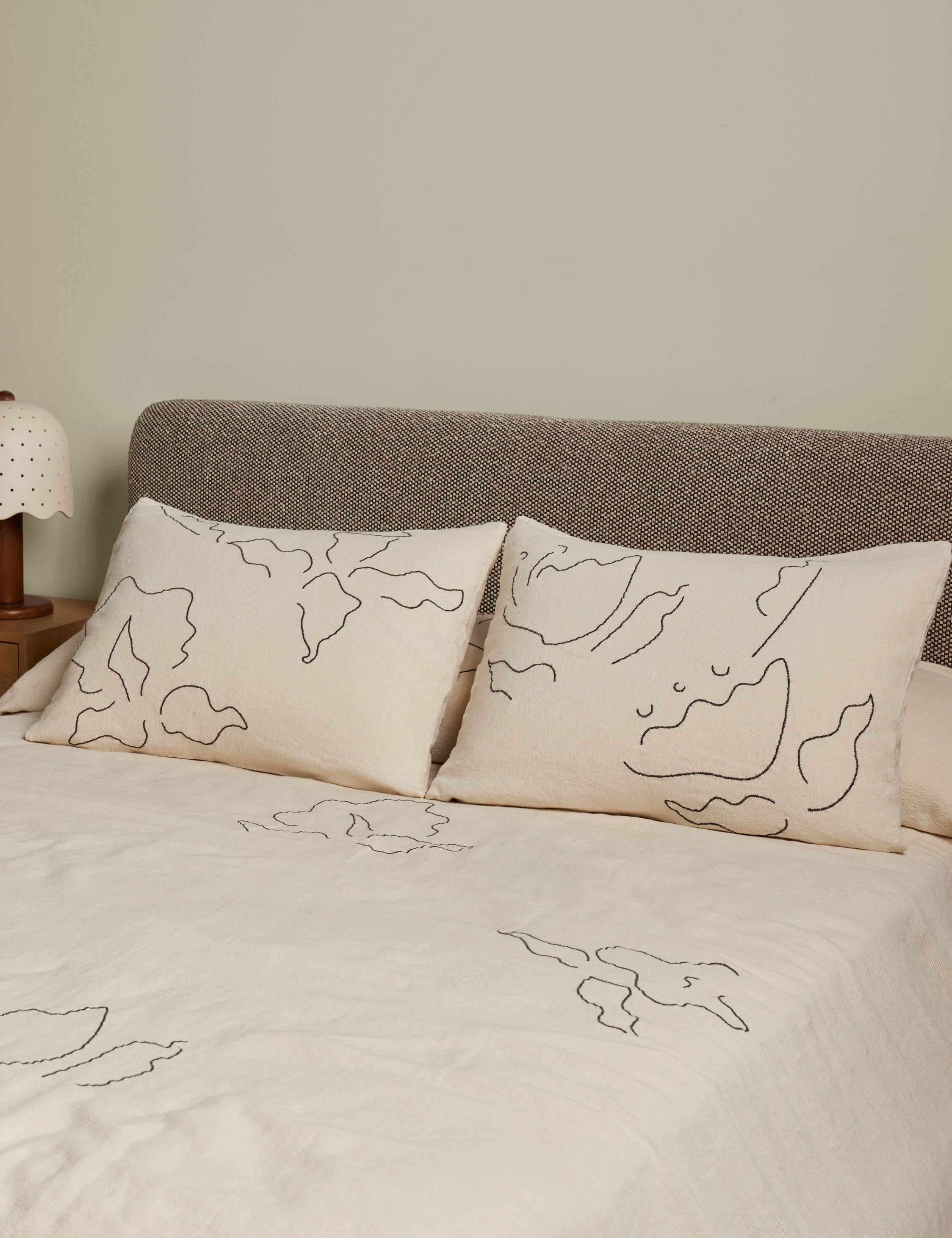 Lulu and Georgia Narsi Linen Cotton Sham (Set of 2) by Sarah Sherman Samuel - view 2
