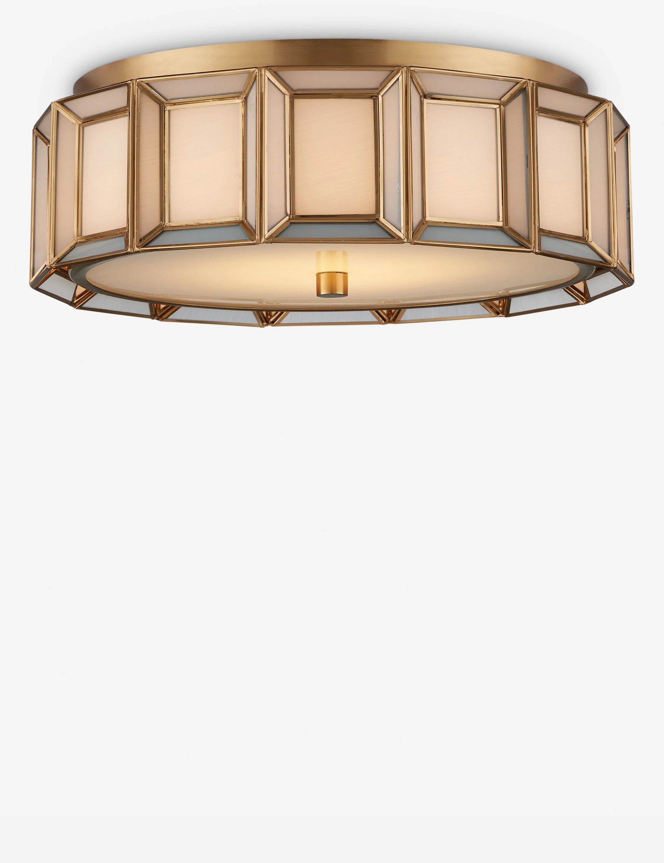 Lulu and Georgia Labarre Flush Mount Light – Antique Brass - view 2